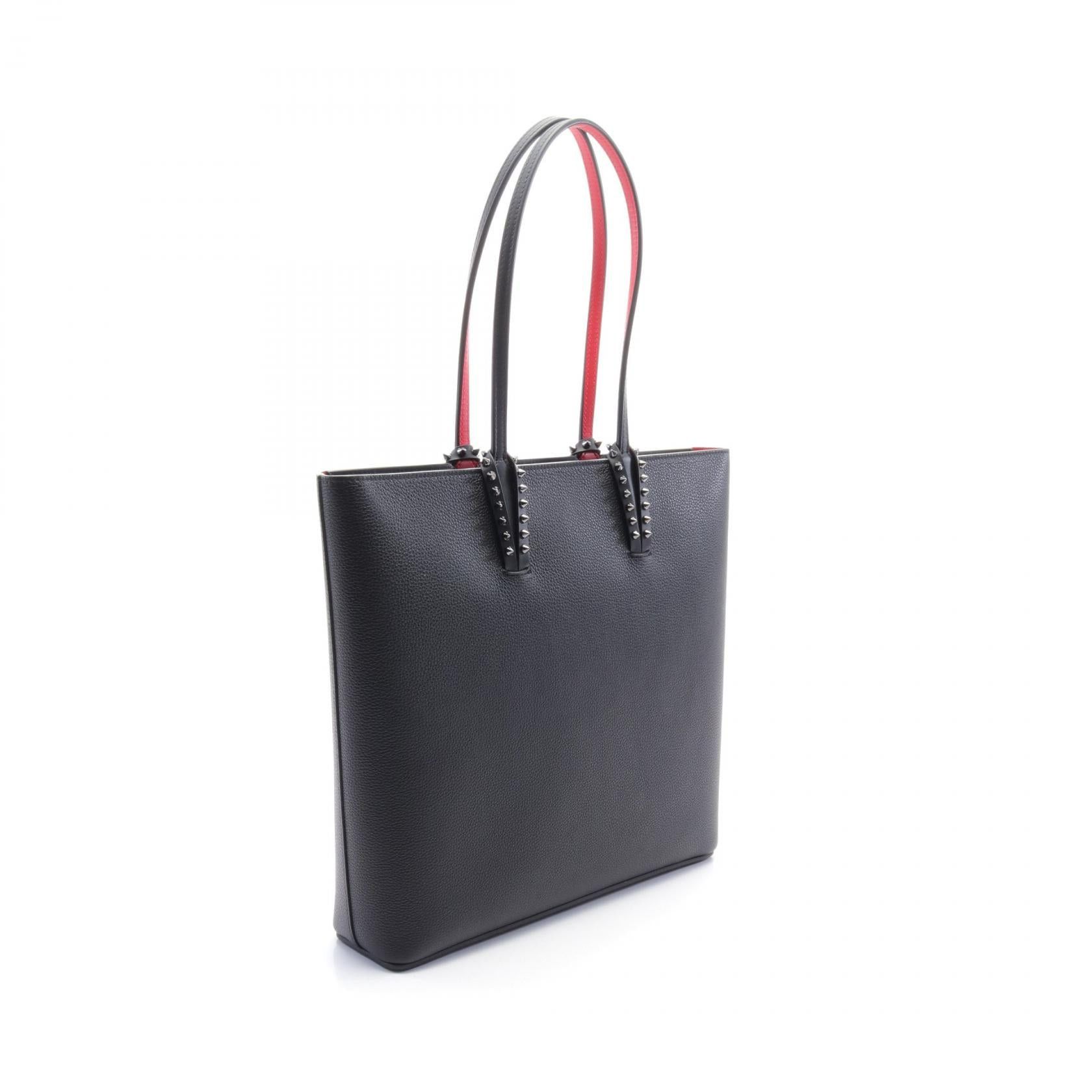 Christian Louboutin Christian Louboutin Cabata Handbag Tote Bag Leather Black Size ONE SIZE - 2 Thumbnail