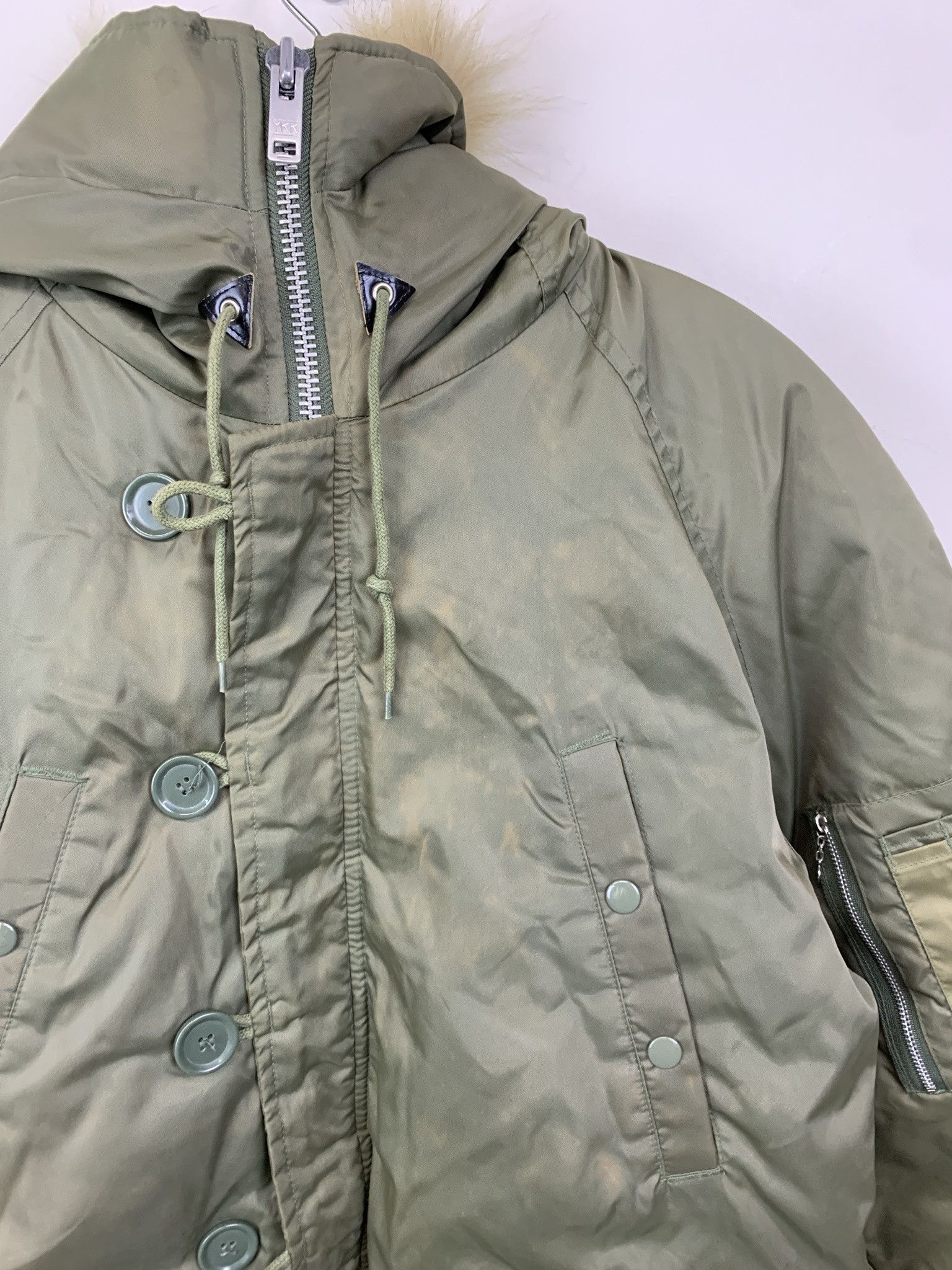 Other vintage Parks 1990s US Military N-3B Fur Collar Snorkel Parka Size Small Size US S / EU 44-46 / 1 - 2 Thumbnail