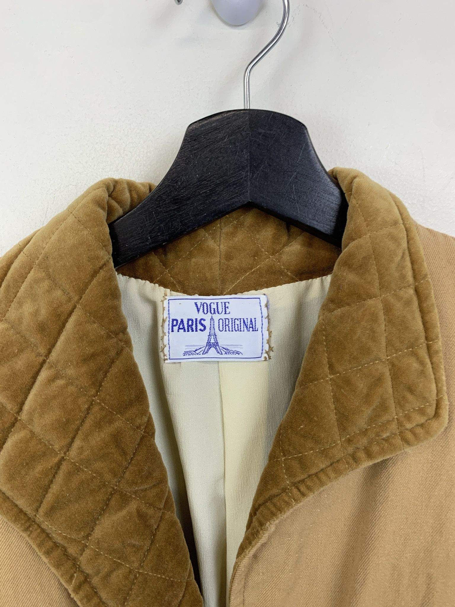 Other Vintage Paris Vogue Original Tan Coat Size XS Size US XS / EU 42 / 0 - 2 Thumbnail
