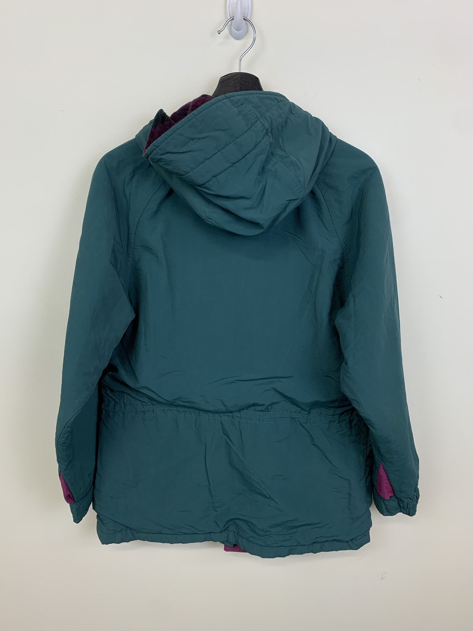 Vintage × Woolrich Woolen Mills Vintage Jacket 1990s Jacket Woolrich Flannel Lined Teal Coat Size XS Size US XS / EU 42 / 0 - 3 Thumbnail