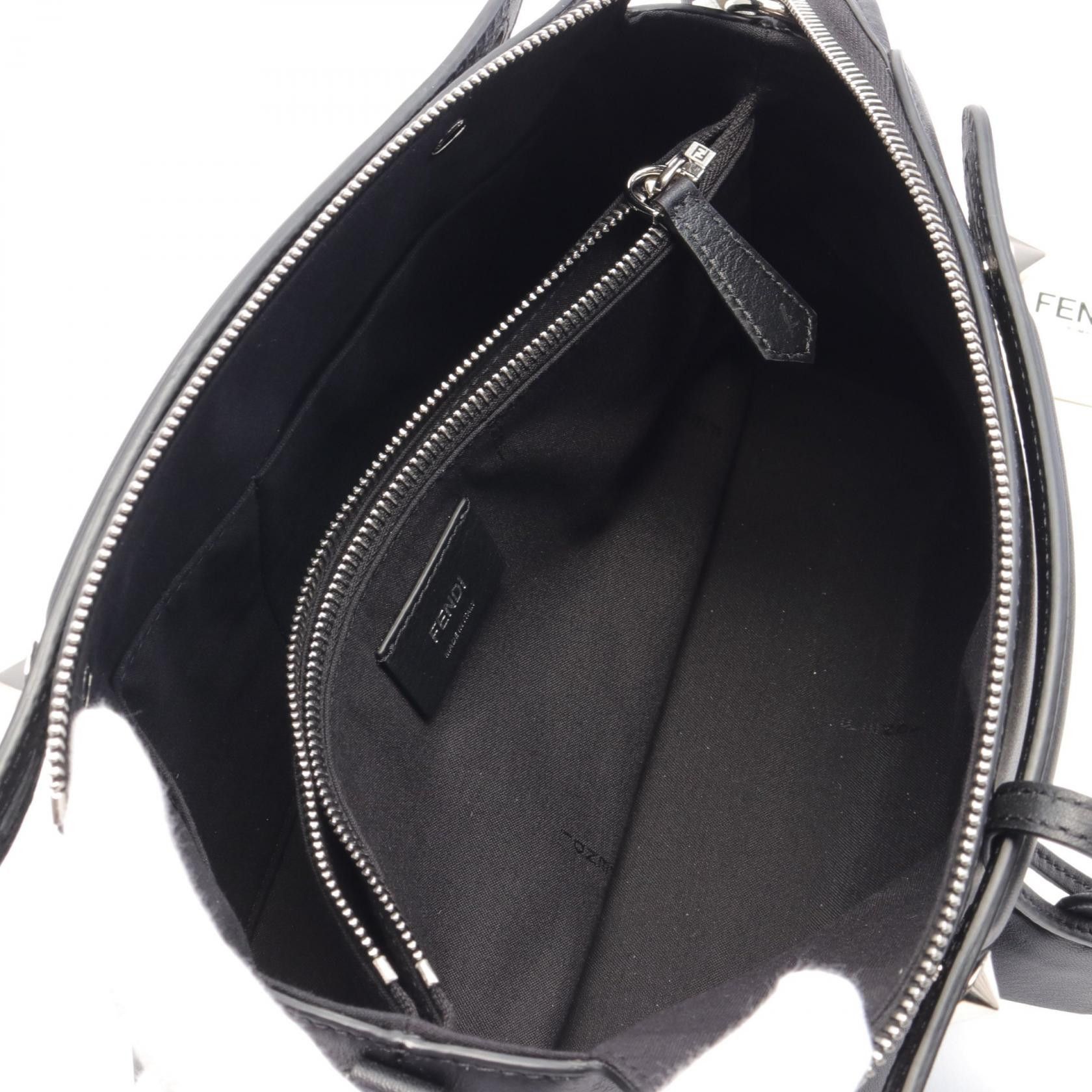 Fendi Fendi By The Way Medium Handbag Leather Black Size ONE SIZE - 3 Thumbnail