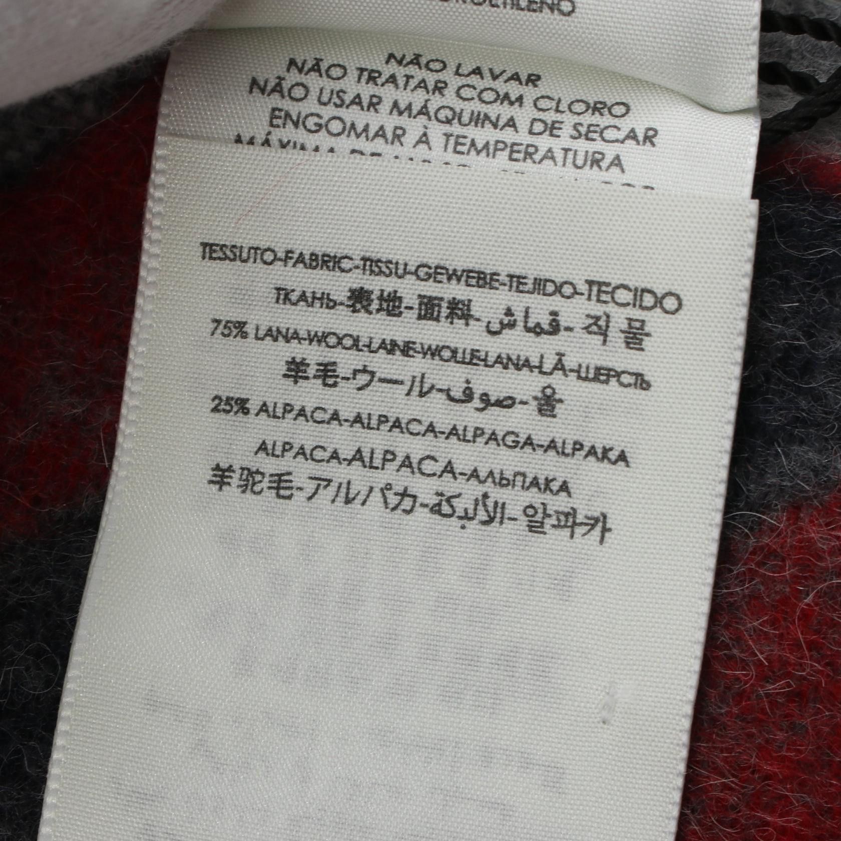 Gucci Gucci Scarf Wool Gray Size ONE SIZE - 4 Thumbnail