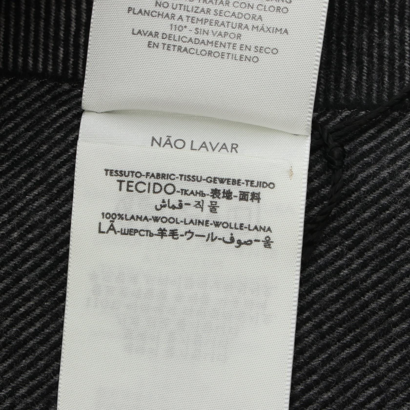 Gucci Gucci Scarf Wool Black Gray Size ONE SIZE - 5 Thumbnail