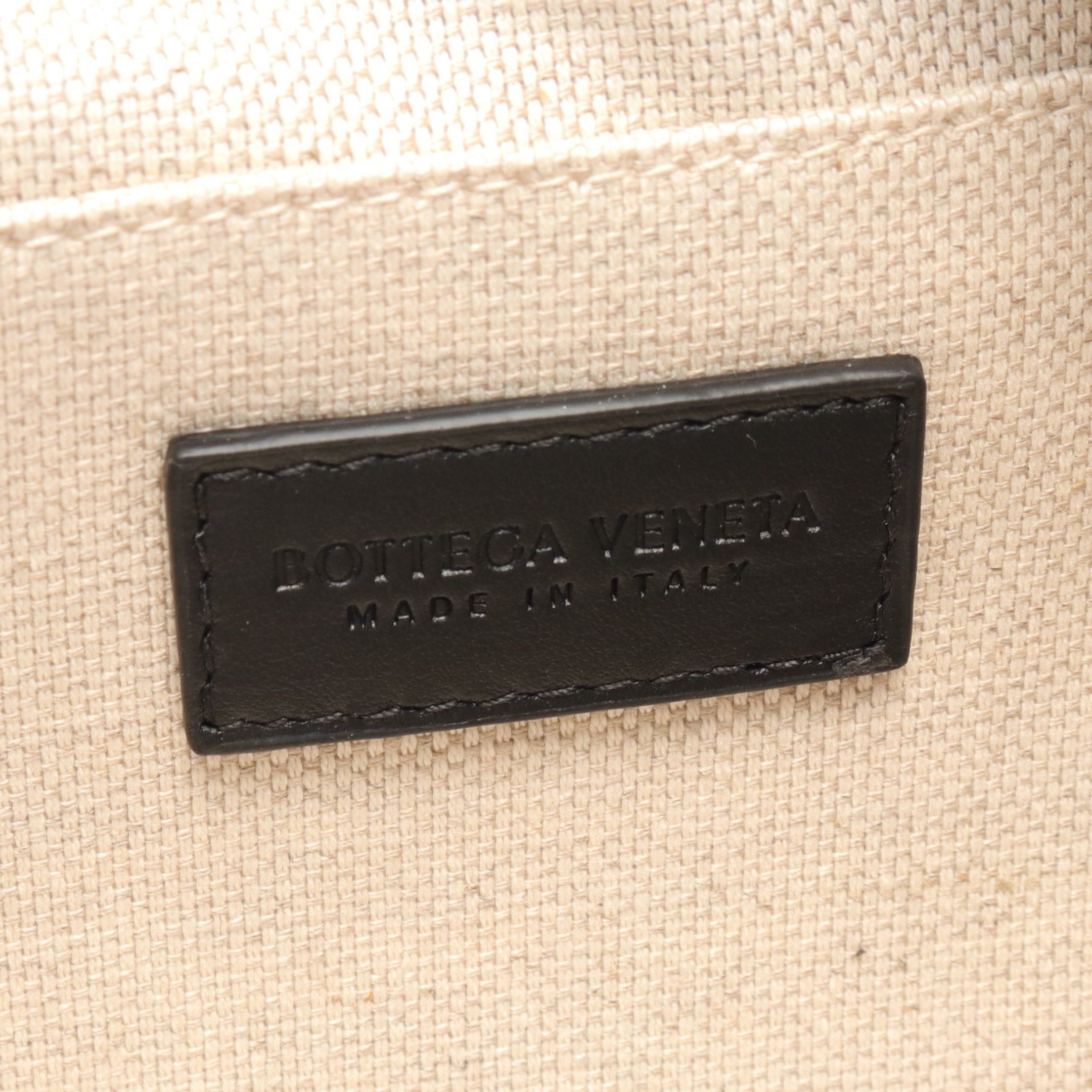 Bottega Veneta Bottega Veneta Intrecciato Shoulder Bag Leather Black Size ONE SIZE - 4 Thumbnail