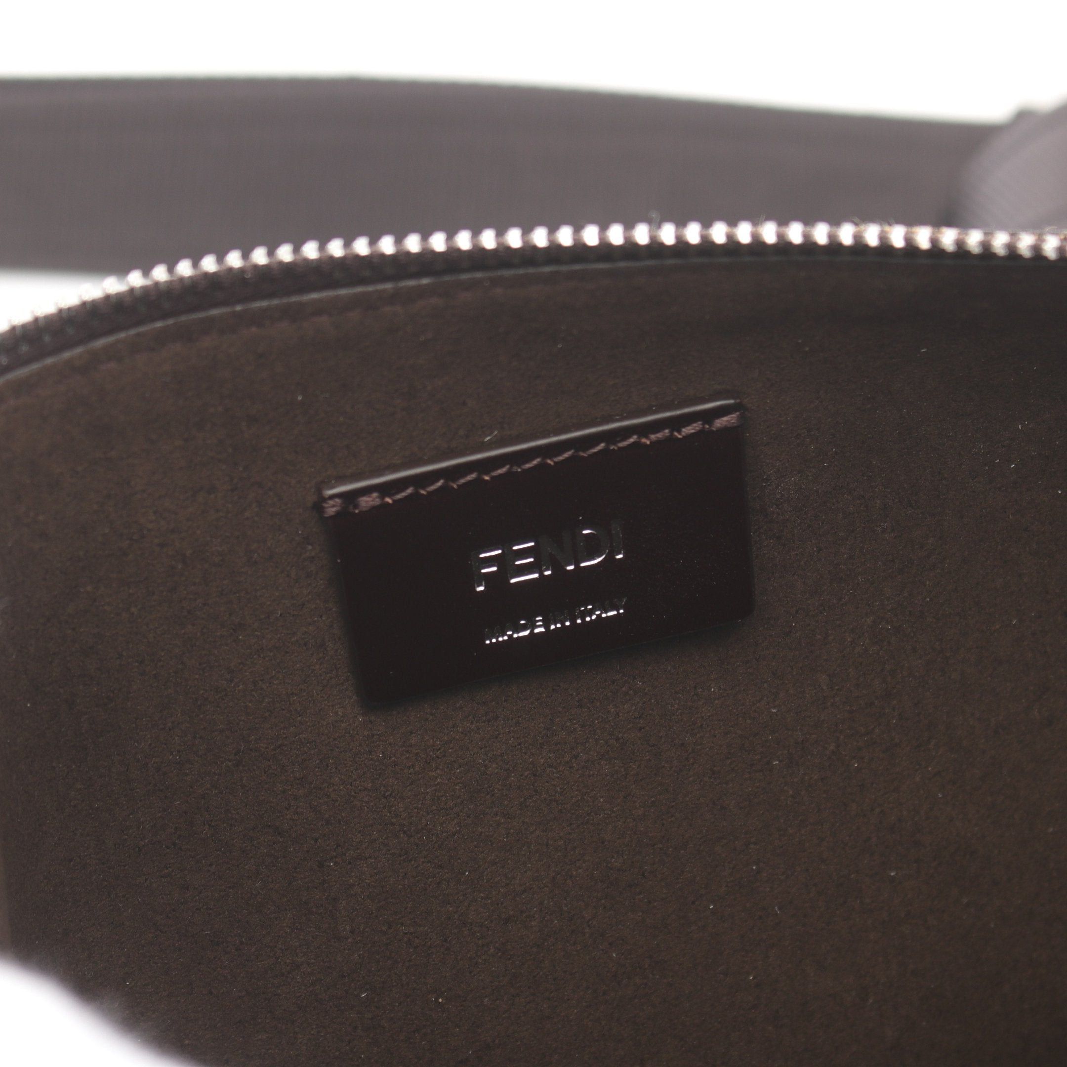 Fendi Fendi Melon Small Shoulder Bag Canvas Leather Brown Dark Size ONE SIZE - 4 Thumbnail
