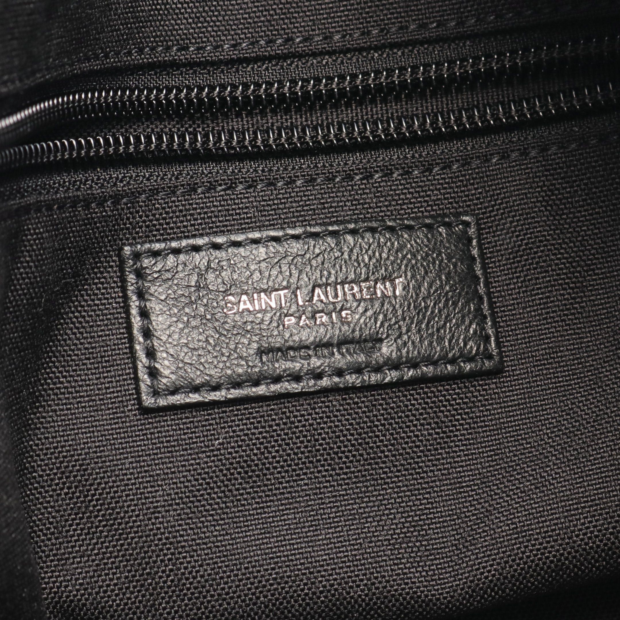 Yves Saint Laurent Yves Saint Laurent Nuxx Nux Duffel Bag Boston Nylon Black Size ONE SIZE - 4 Thumbnail