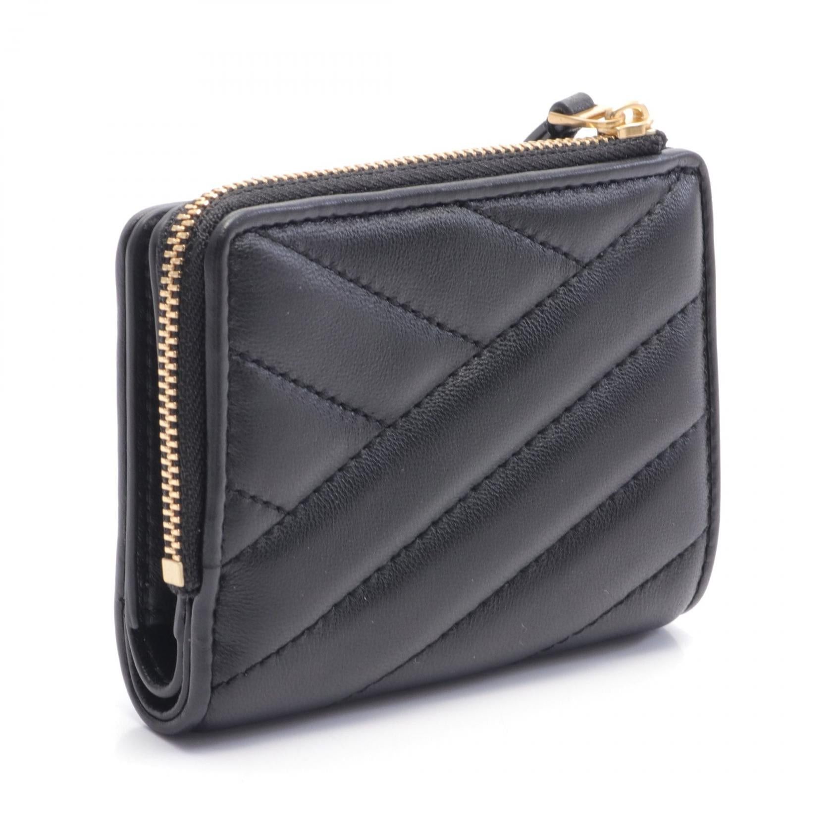 Tory Burch Tory Burch Kira Bi-Fold Wallet Leather Black Size ONE SIZE - 2 Thumbnail