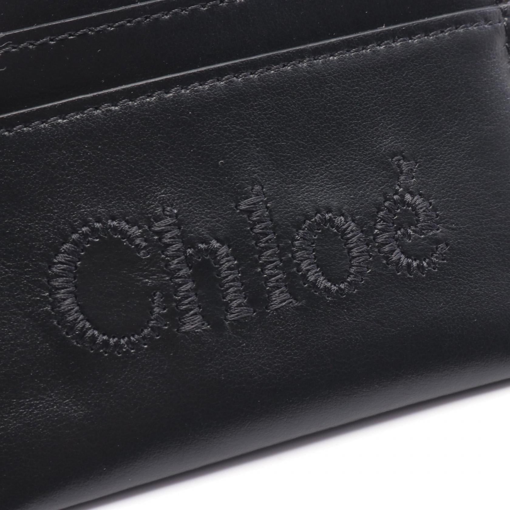 Chloe Chloe Card Case Leather Black Size ONE SIZE - 4 Thumbnail