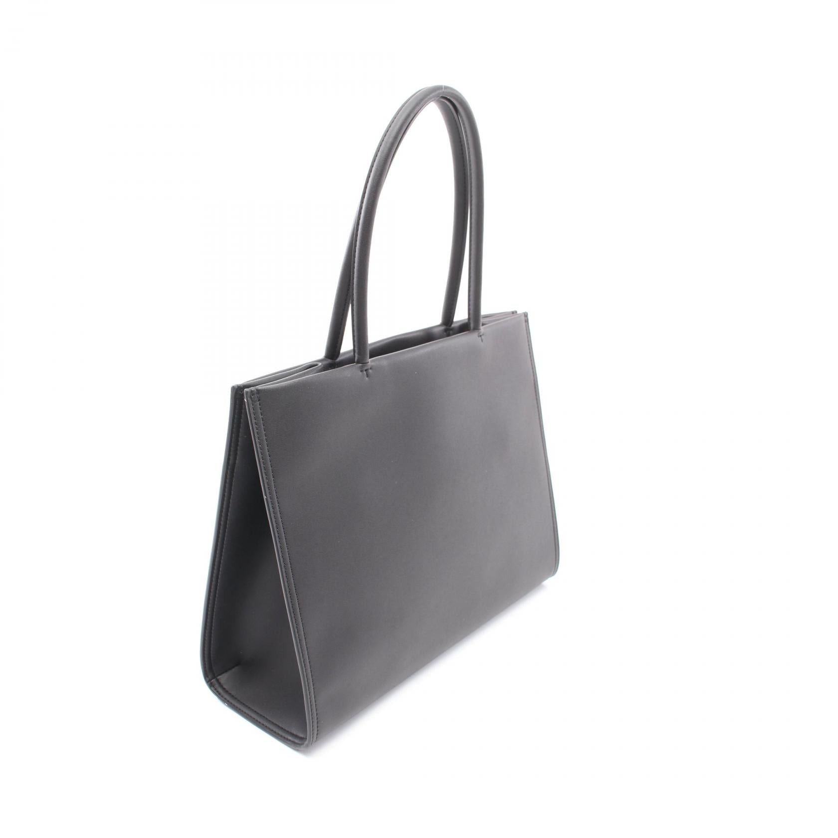 Tory Burch Tory Burch Ella Handbag Tote Bag Leather Black Size ONE SIZE - 2 Thumbnail