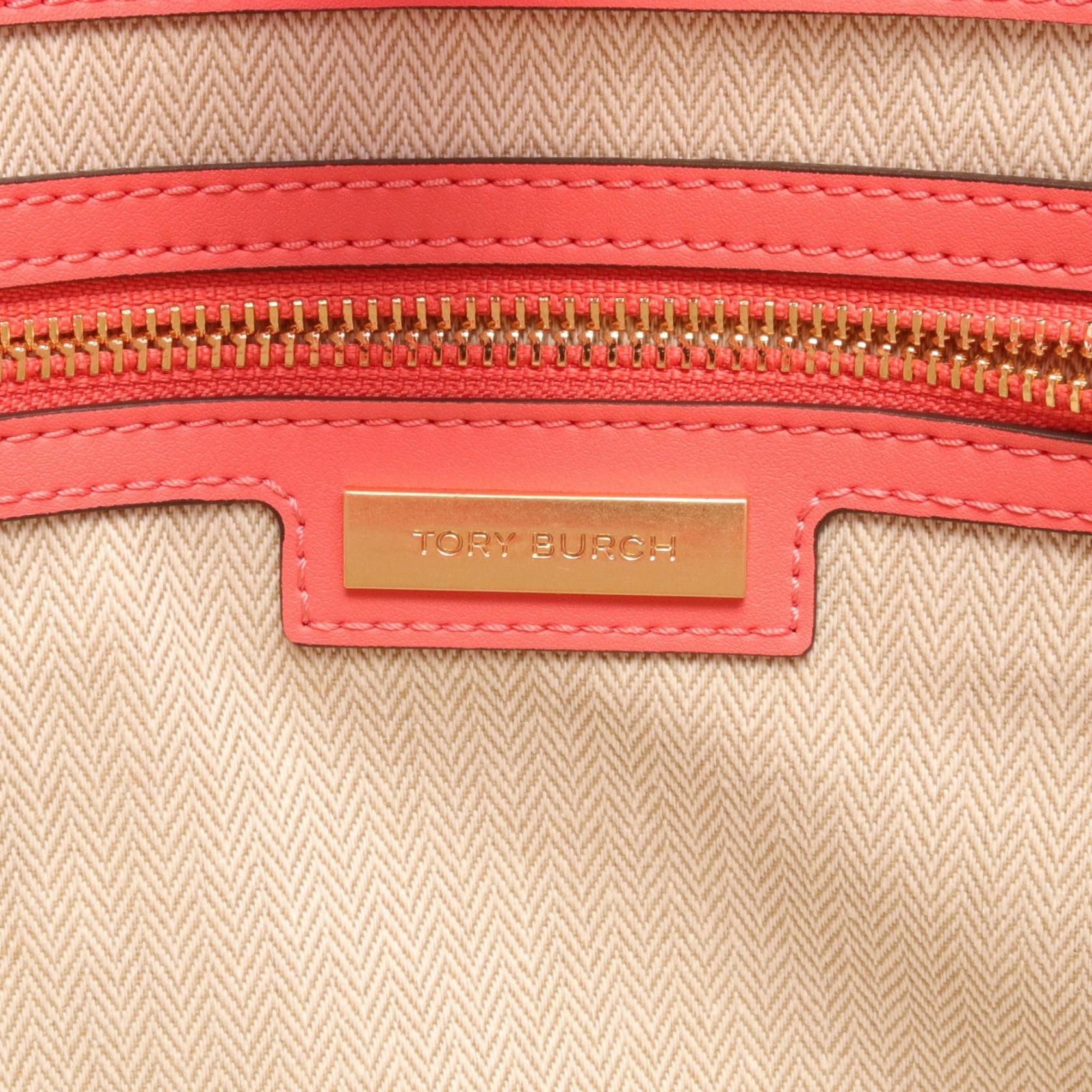 Tory Burch Tory Burch Ella Bio Small Tote Handbag Bag Others Fake Leather Pink Size ONE SIZE - 4 Thumbnail