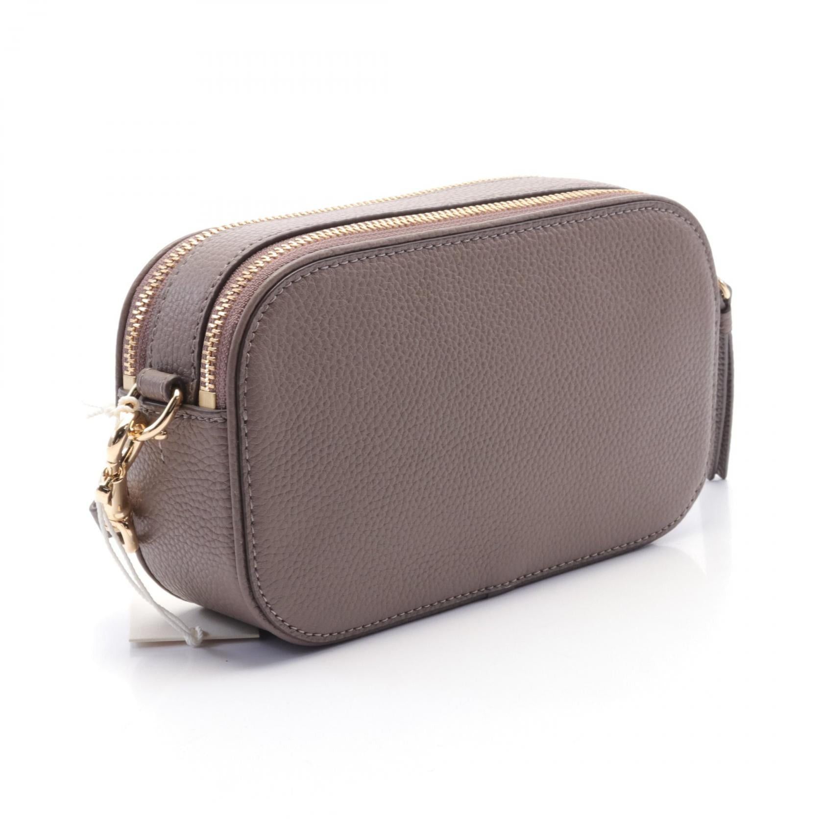 Tory Burch Tory Burch Miller Mini Crossbody Bag Mirror Shoulder Leather Beige Size ONE SIZE - 2 Thumbnail