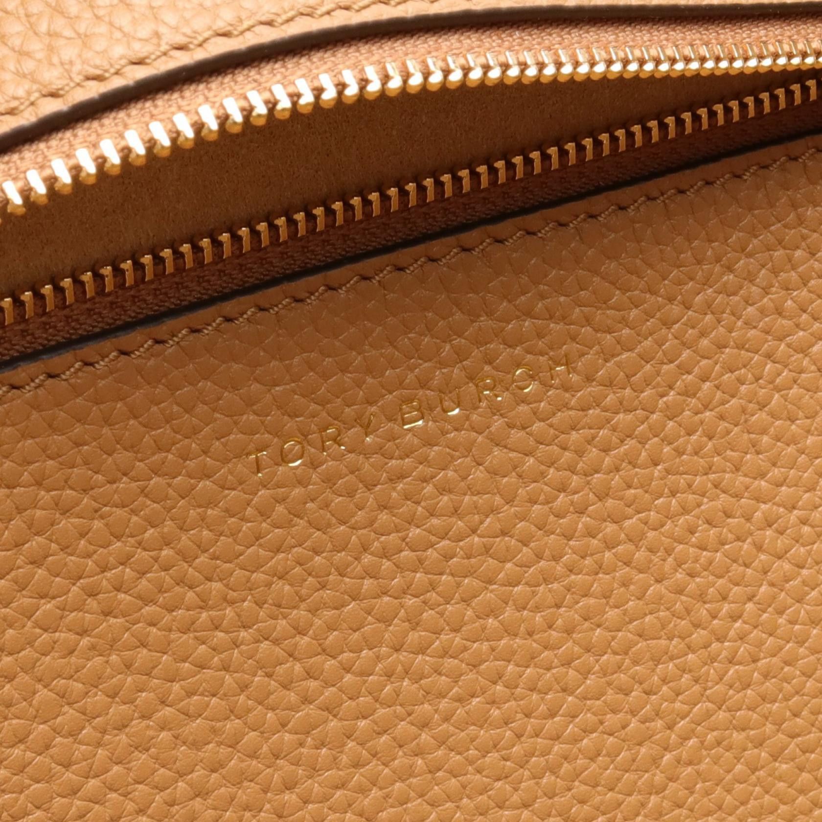 Tory Burch Tory Burch Mcgraw Mcglow Handbag Tote Bag Leather Brown Size ONE SIZE - 4 Thumbnail