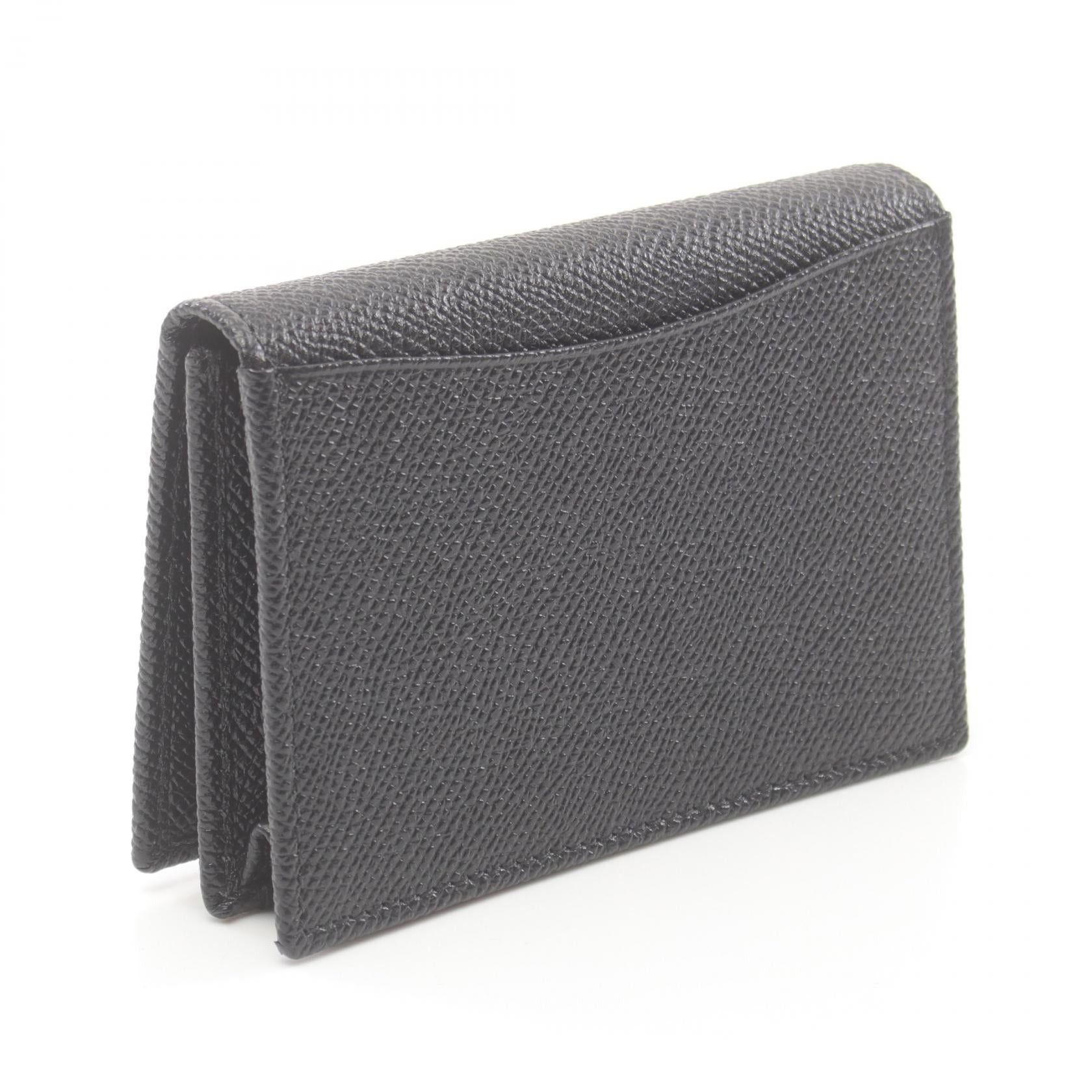 Bvlgari Bvlgari Bulgari Man Card Case Leather Black Size ONE SIZE - 2 Thumbnail