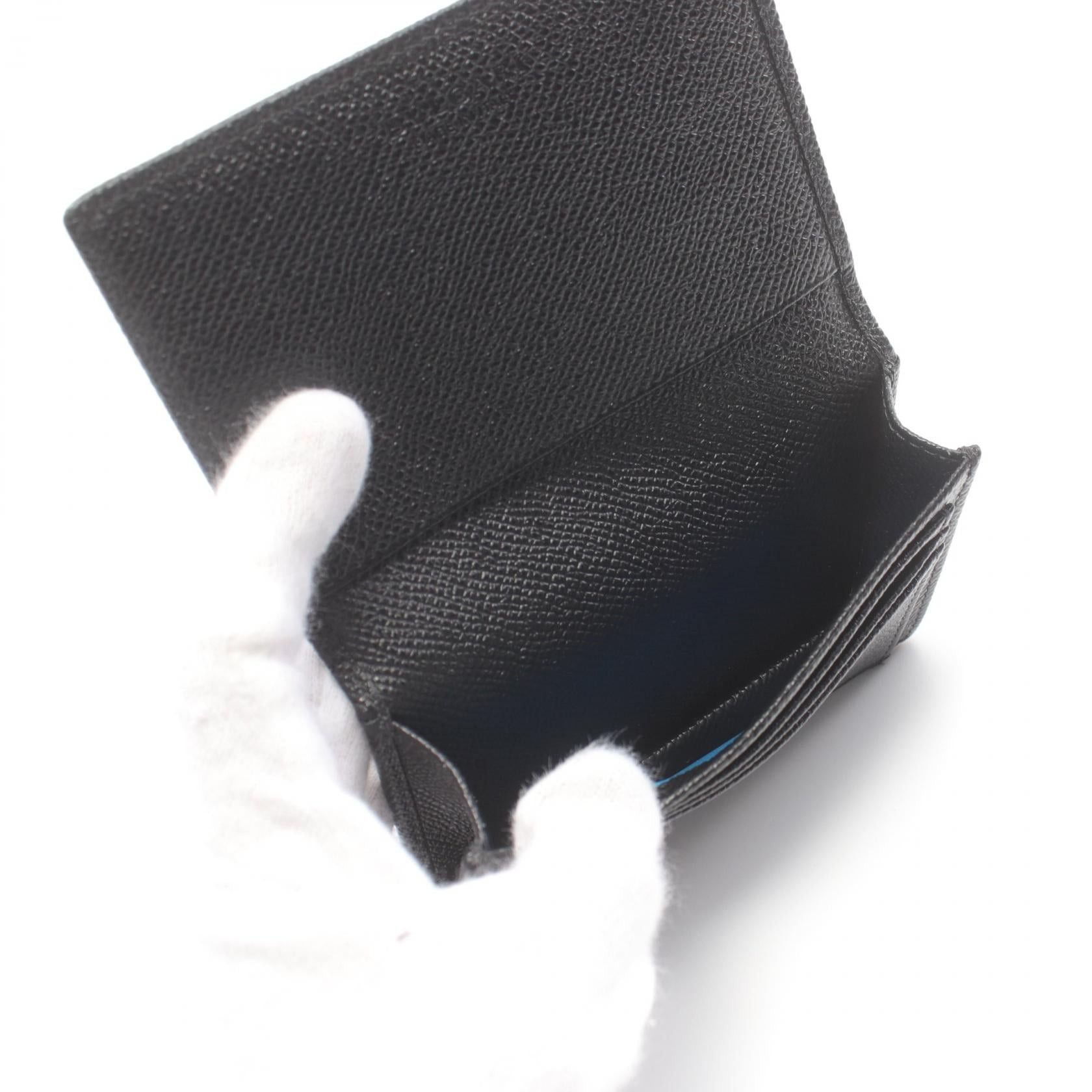 Bvlgari Bvlgari Bulgari Man Card Case Leather Black Size ONE SIZE - 3 Thumbnail