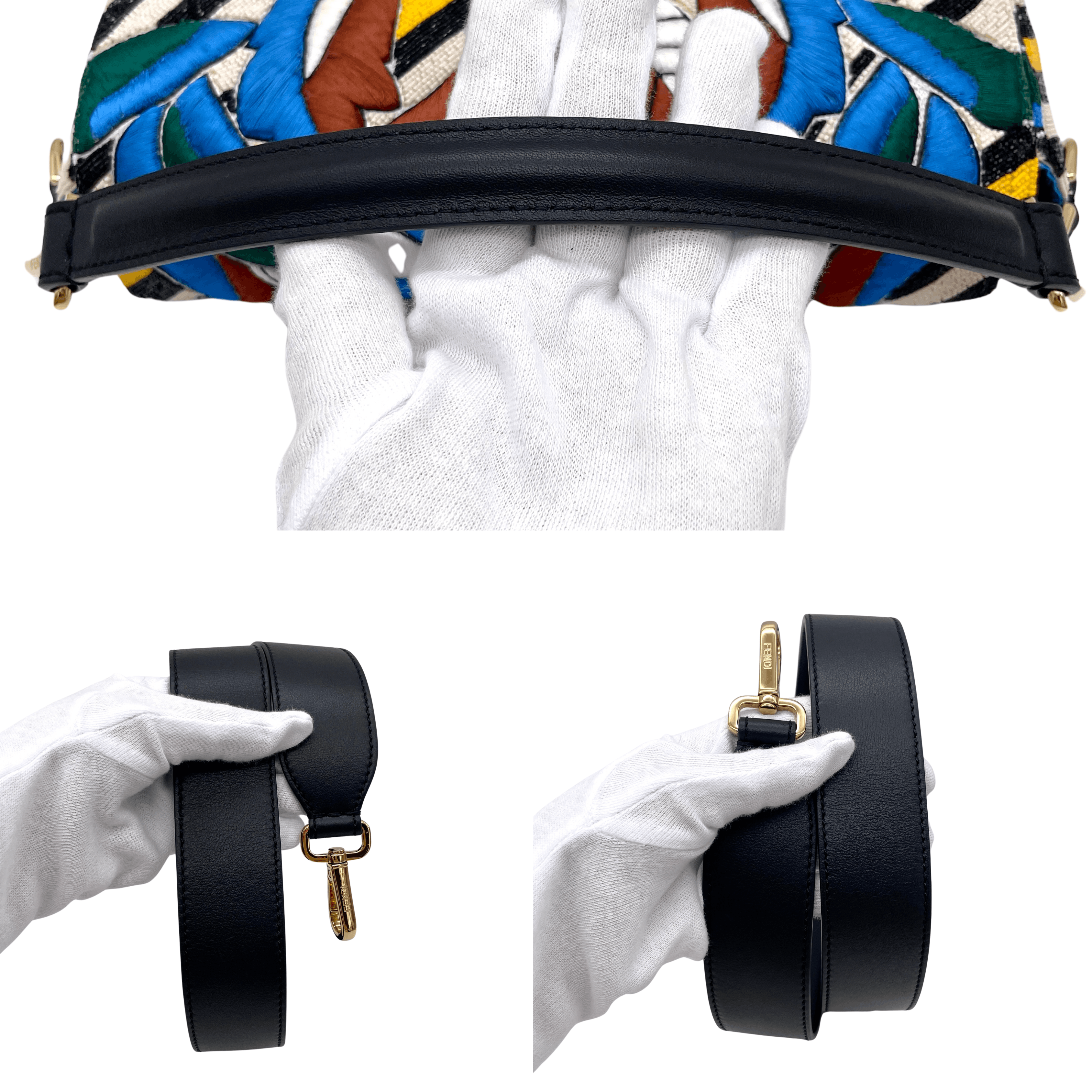 Fendi Fendi Embroidered Beads Mamma Bucket Size ONE SIZE - 10 Thumbnail