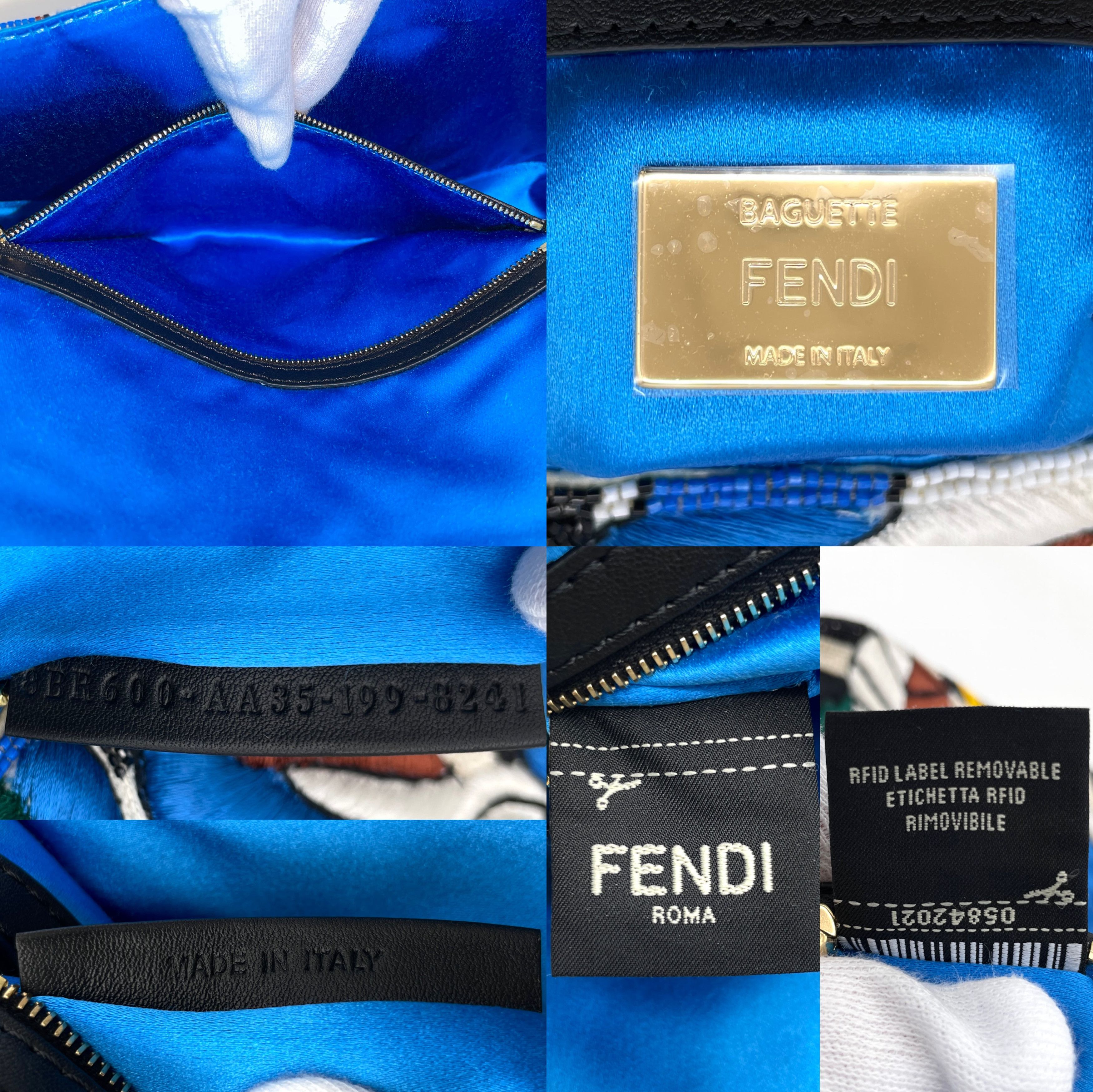 Fendi Fendi Embroidered Beads Mamma Bucket Size ONE SIZE - 11 Thumbnail