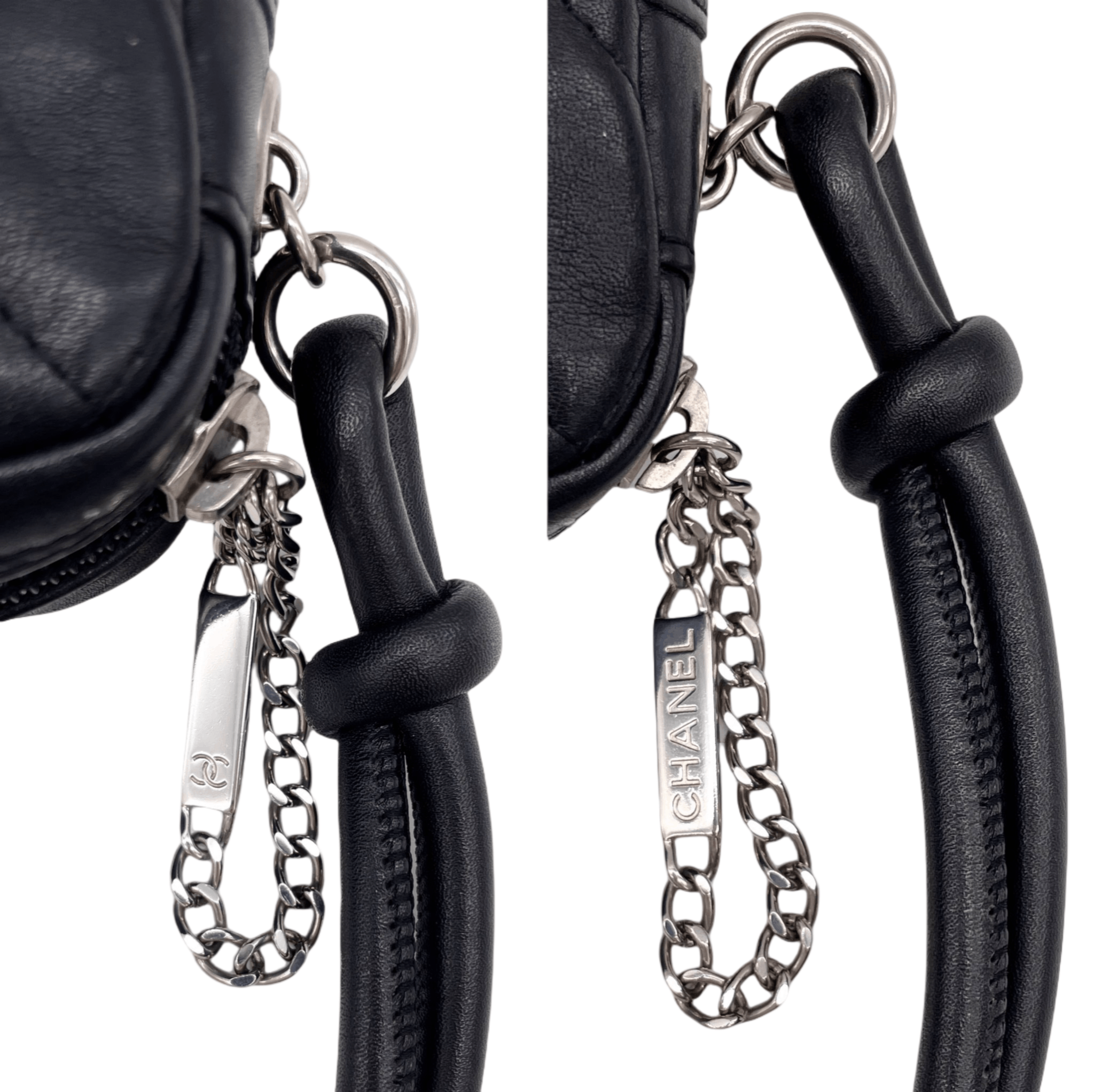 Chanel Chanel Cambon Line Matelasse Accessory Pouch Black Size ONE SIZE - 12 Thumbnail