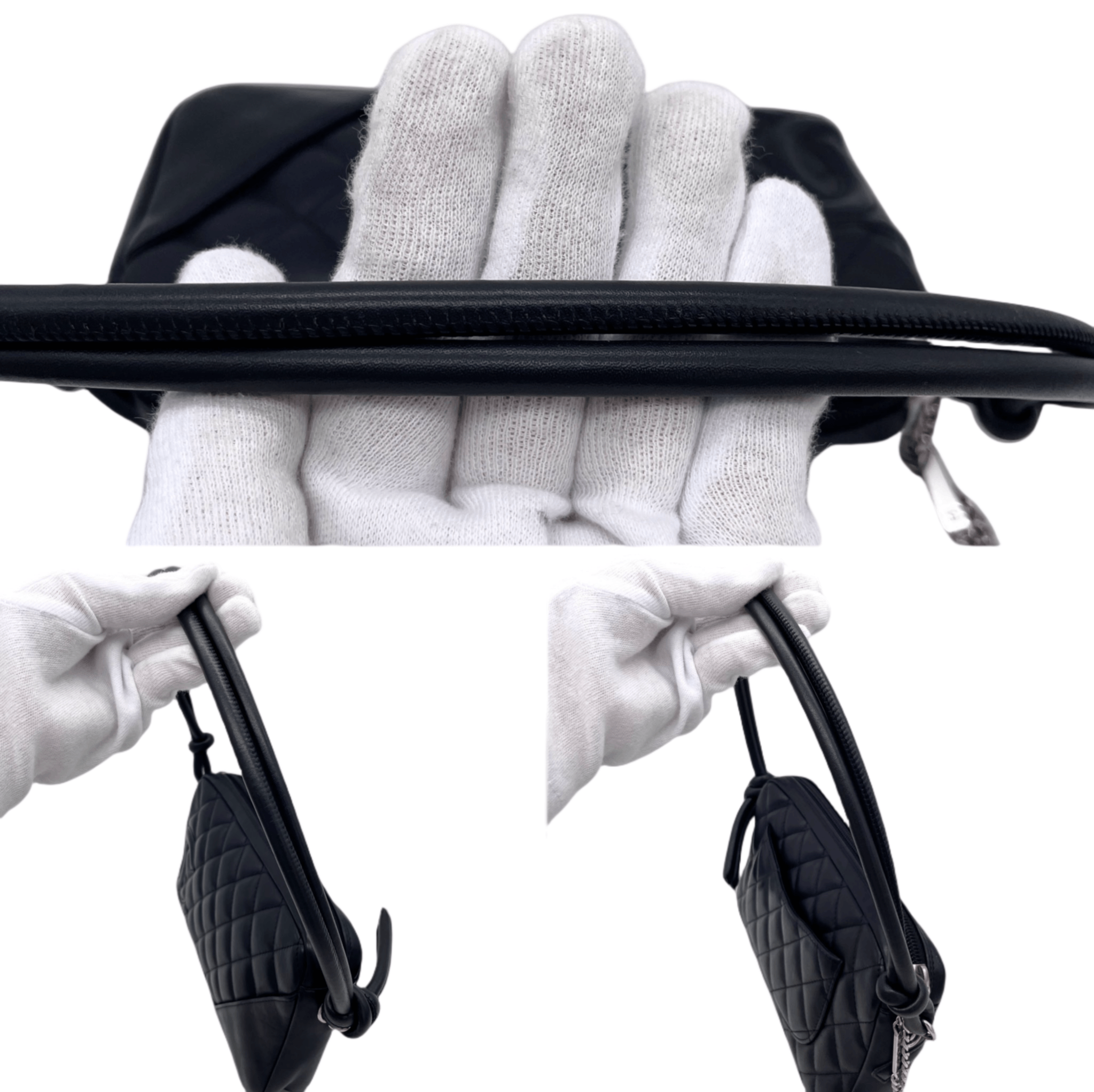 Chanel Chanel Cambon Line Matelasse Accessory Pouch Black Size ONE SIZE - 11 Thumbnail