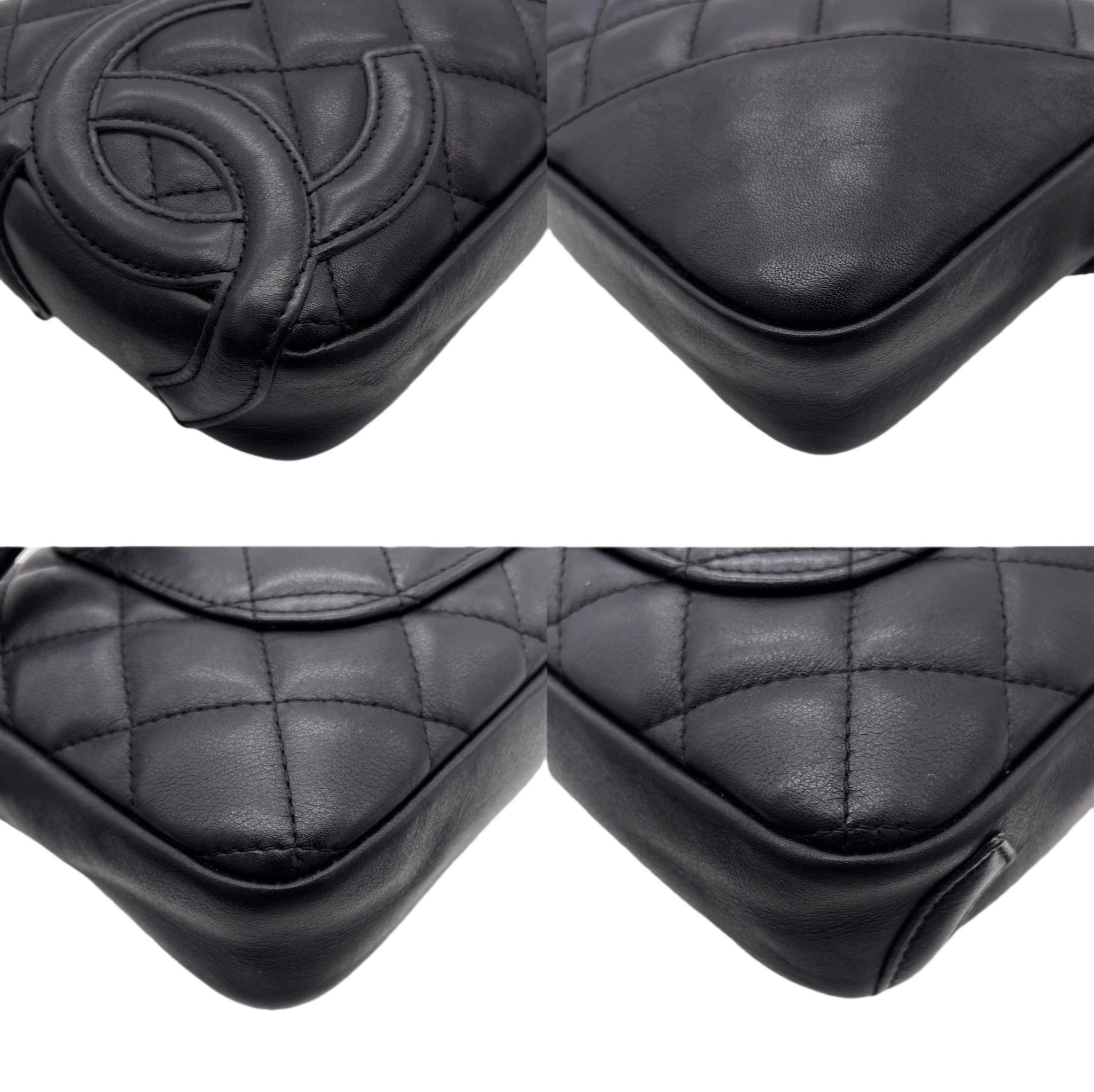 Chanel Chanel Cambon Line Matelasse Accessory Pouch Black Size ONE SIZE - 10 Thumbnail