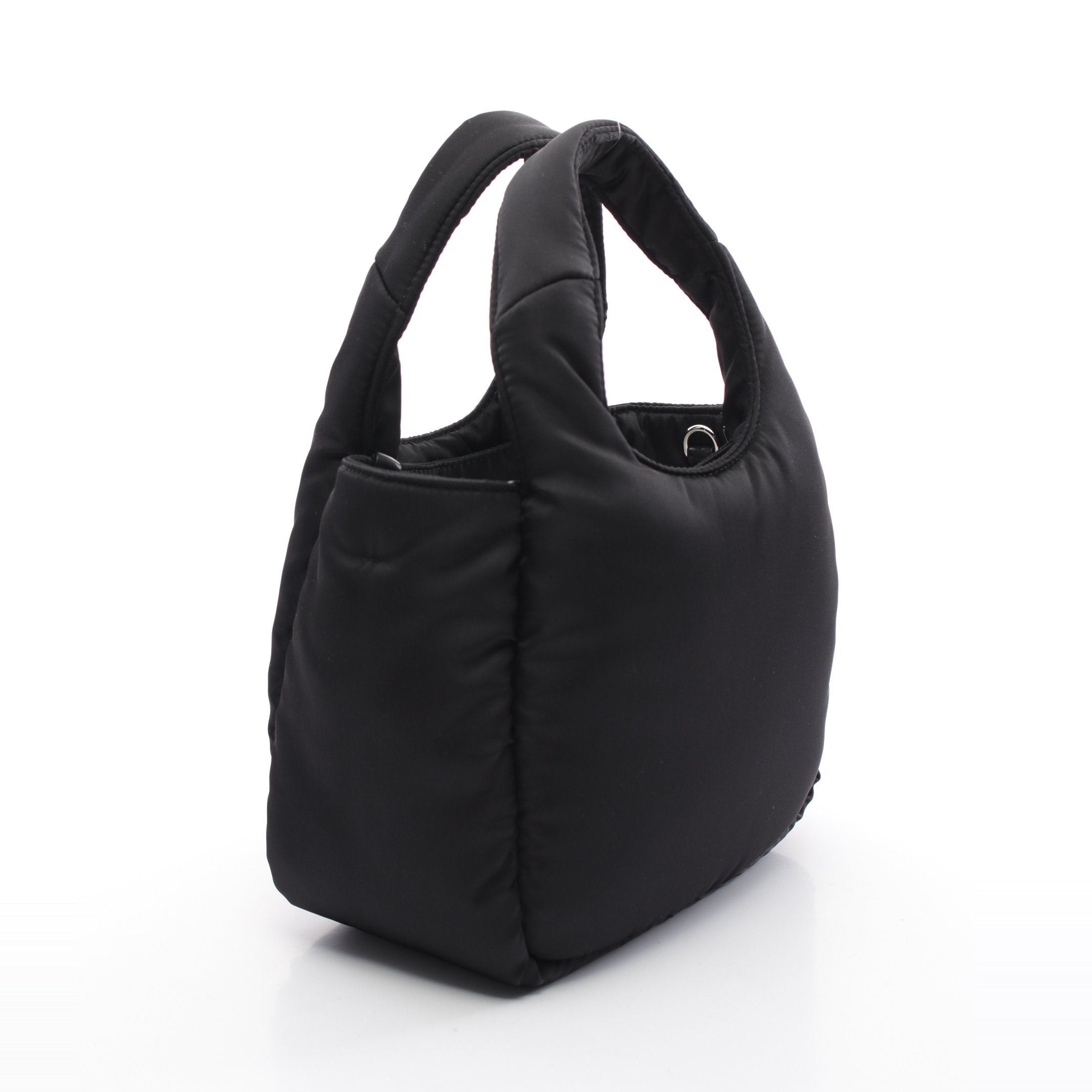 Prada Prada Soft Re-Nylon Padding Mini Bag Handbag Nylon Black Size ONE SIZE - 2 Thumbnail