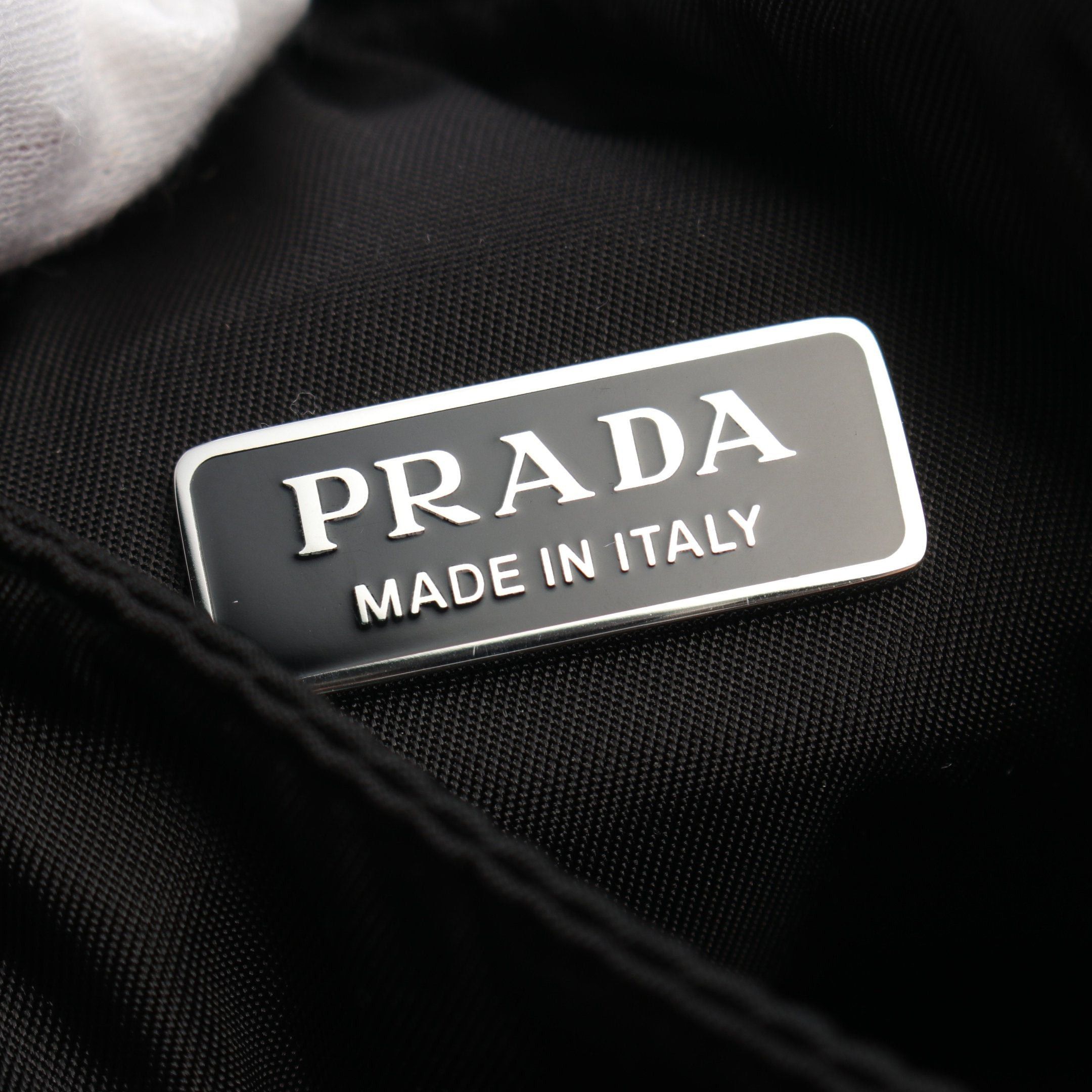 Prada Prada Soft Re-Nylon Padding Mini Bag Handbag Nylon Black Size ONE SIZE - 4 Thumbnail