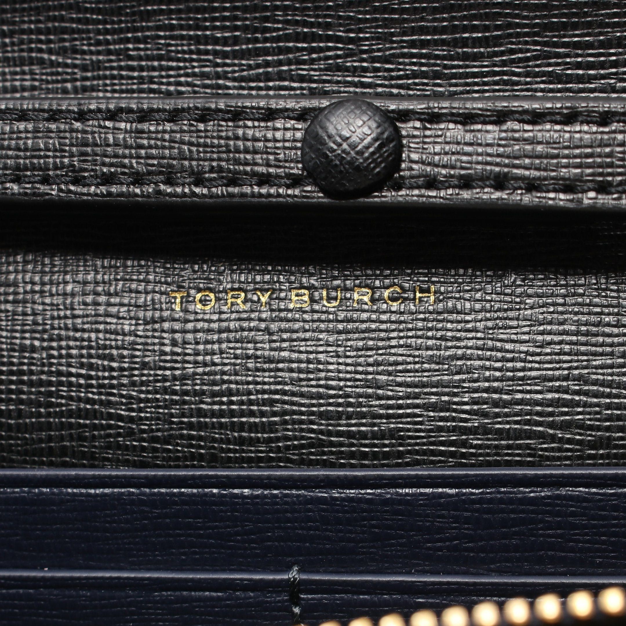 Tory Burch Tory Burch Chain Wallet Leather Black Size ONE SIZE - 4 Thumbnail