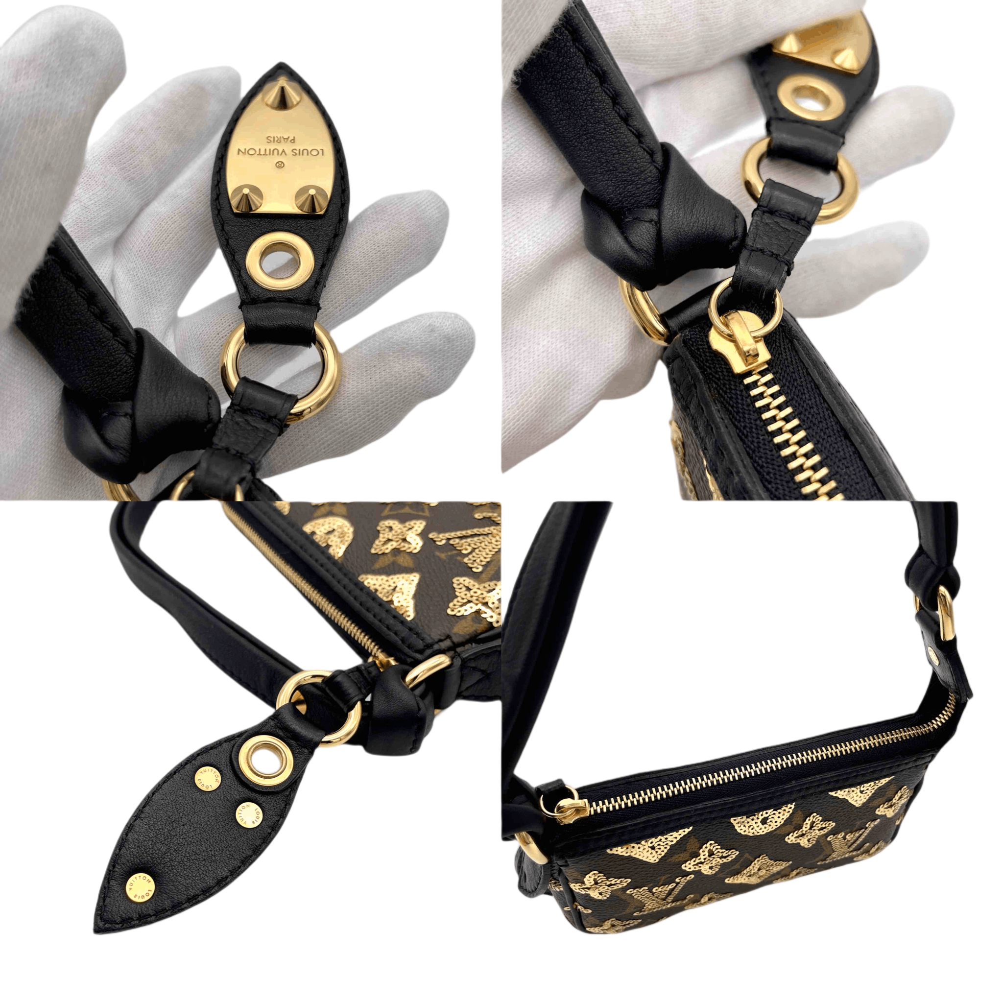 Louis Vuitton Louis Vuitton Monogram Eclipse Pochette Accessory/2009-10Fw Collection M60125 Size ONE SIZE - 10 Thumbnail