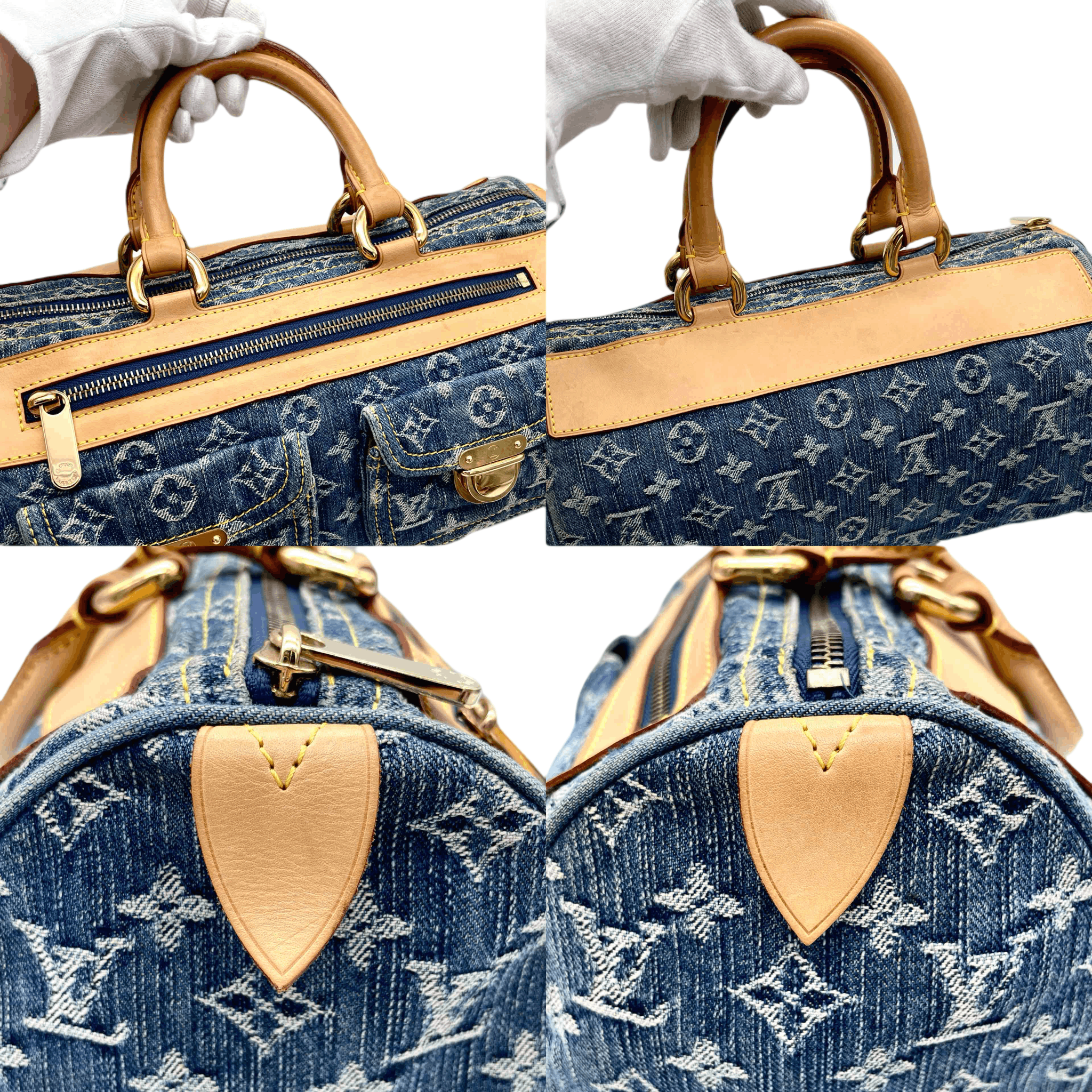 Louis Vuitton Louis Vuitton Monogram Denim Neospeedy M95019 Size ONE SIZE - 11 Thumbnail
