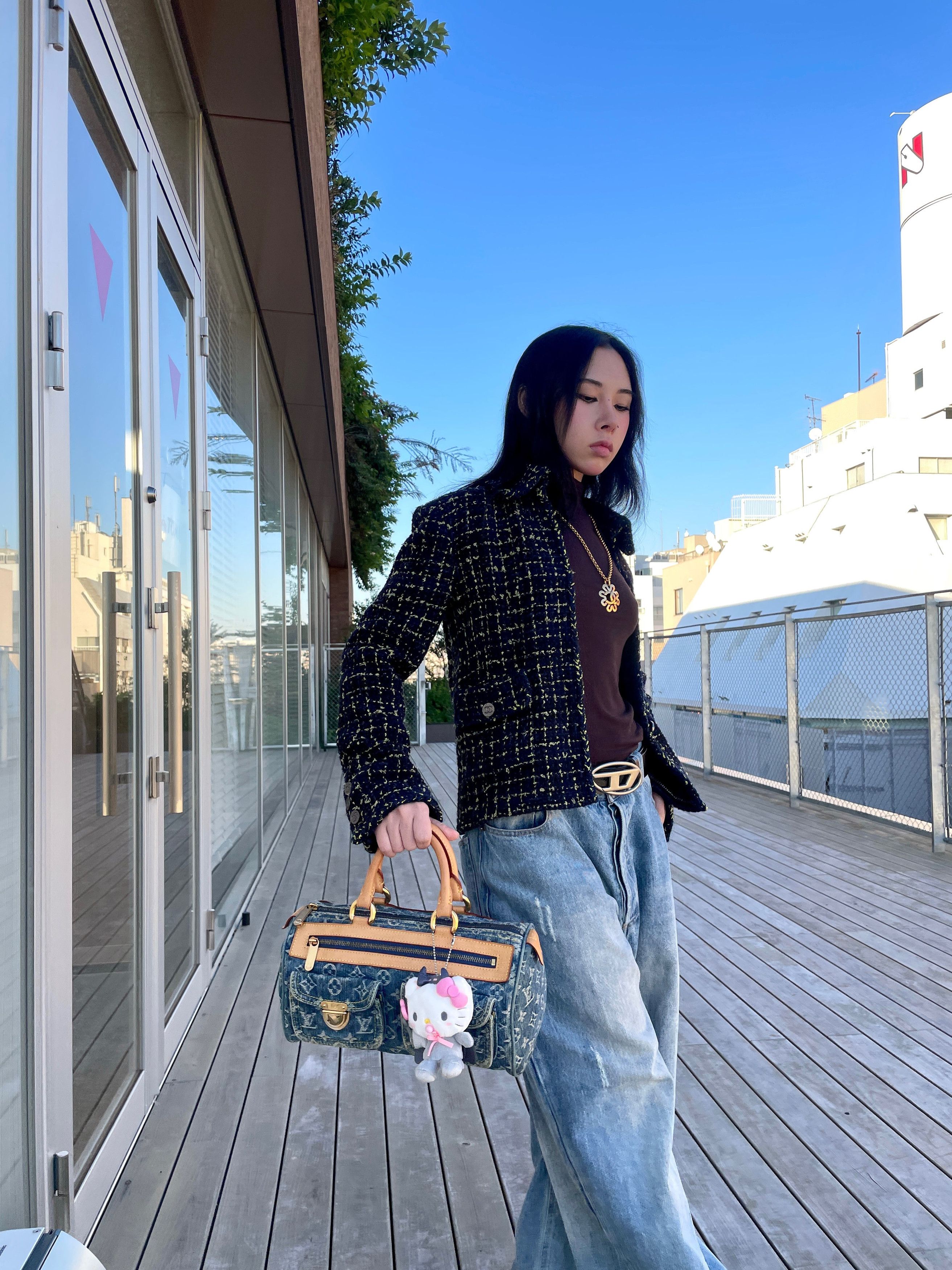 Louis Vuitton Louis Vuitton Monogram Denim Neospeedy M95019 Size ONE SIZE - 2 Thumbnail