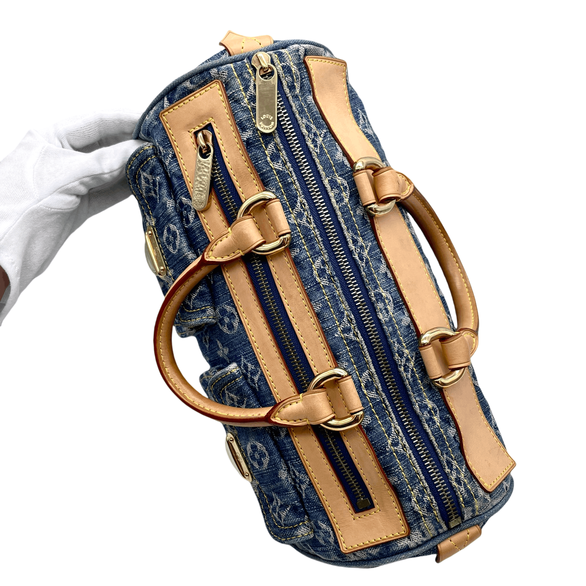 Louis Vuitton Louis Vuitton Monogram Denim Neospeedy M95019 Size ONE SIZE - 5 Thumbnail