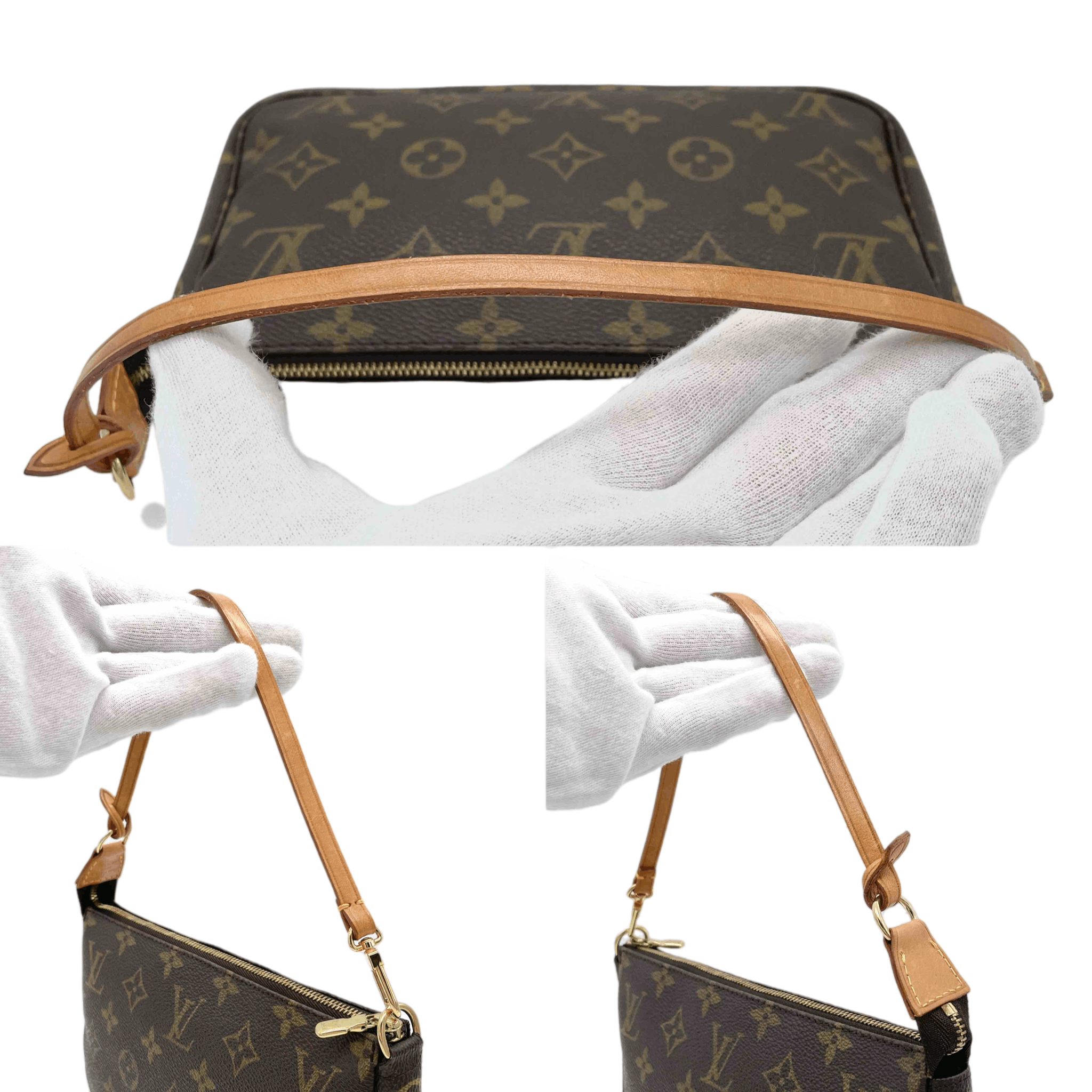 Louis Vuitton Louis Vuitton Monogram Pochette Accessory M51980 Size ONE SIZE - 11 Thumbnail