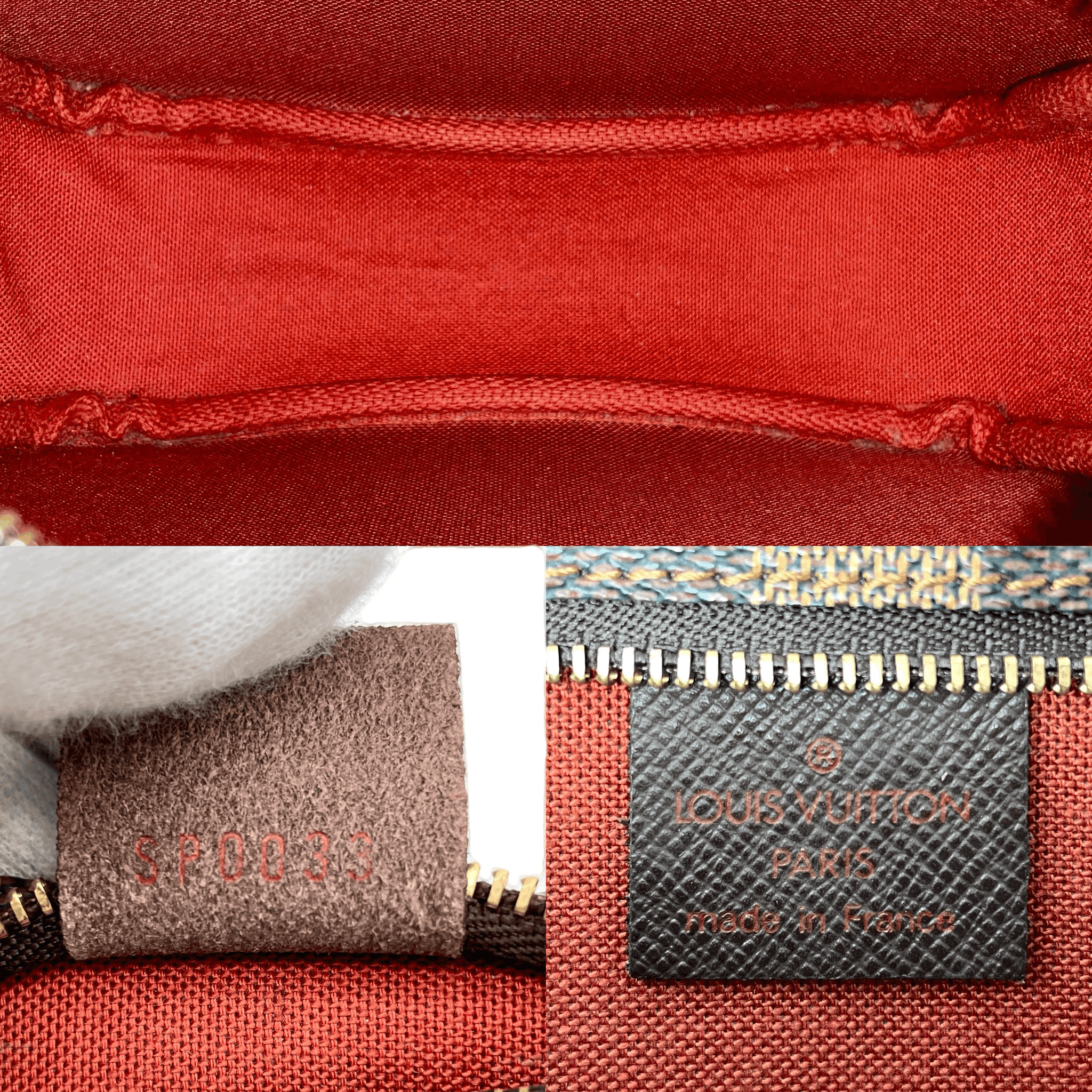 Louis Vuitton Louis Vuitton Damier Trues Makeup Handbag N51982 Size ONE SIZE - 12 Thumbnail