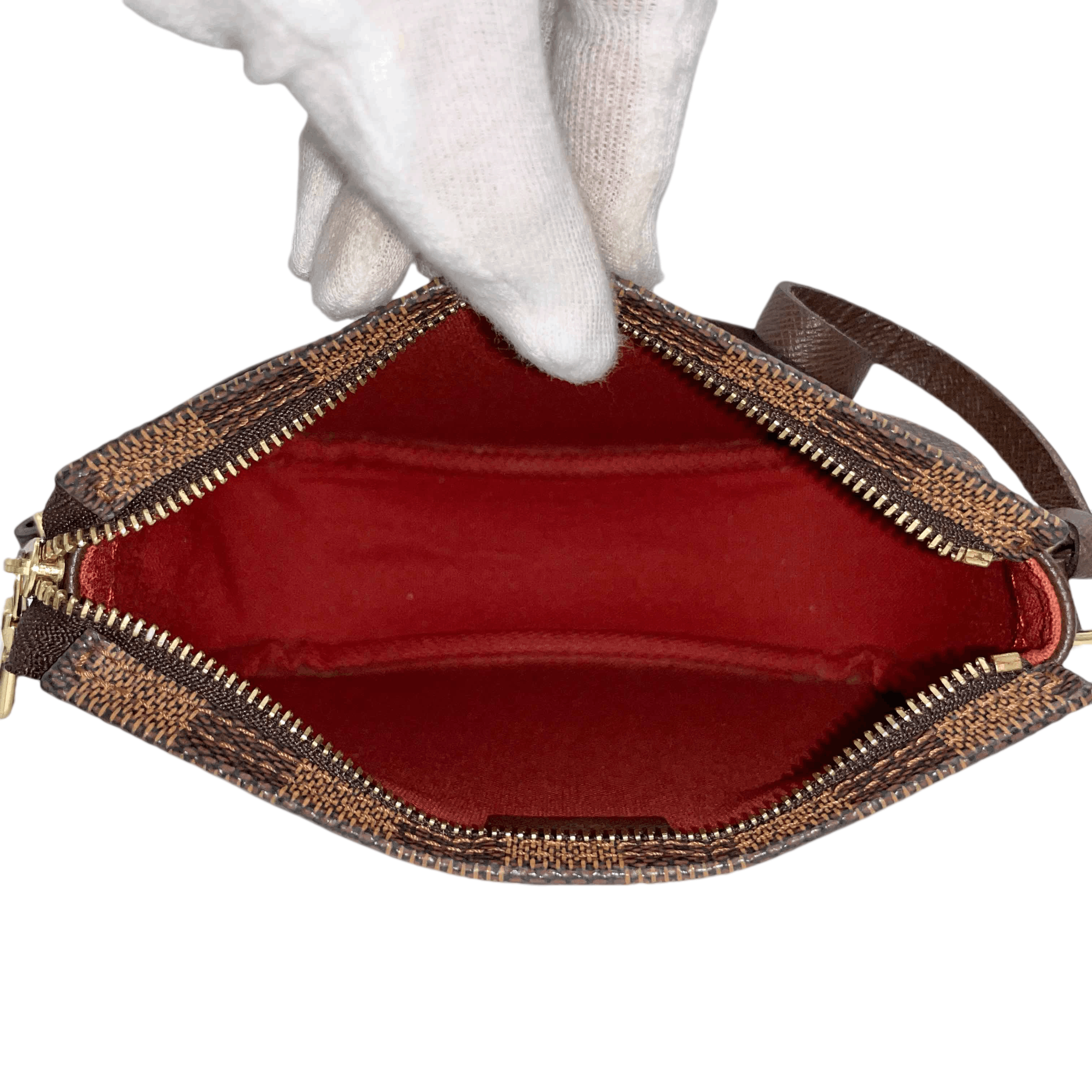 Louis Vuitton Louis Vuitton Damier Trues Makeup Handbag N51982 Size ONE SIZE - 11 Thumbnail