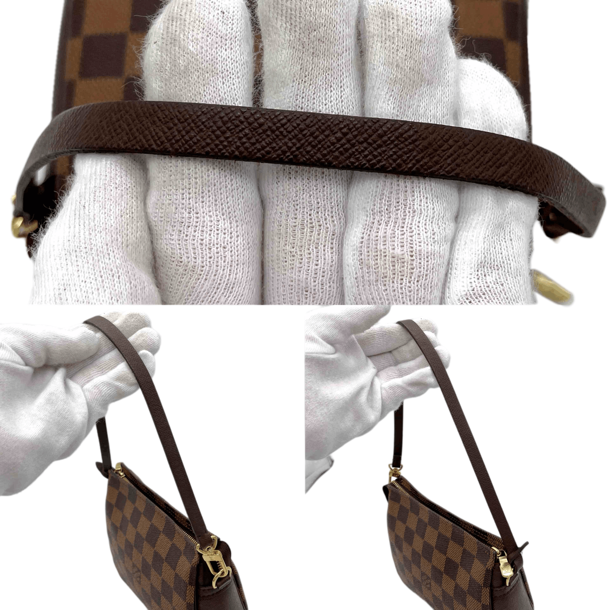 Louis Vuitton Louis Vuitton Damier Trues Makeup Handbag N51982 Size ONE SIZE - 9 Thumbnail