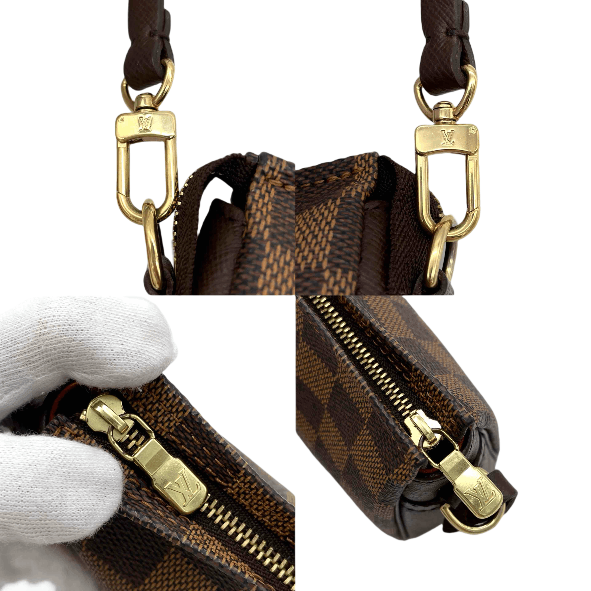 Louis Vuitton Louis Vuitton Damier Trues Makeup Handbag N51982 Size ONE SIZE - 10 Thumbnail