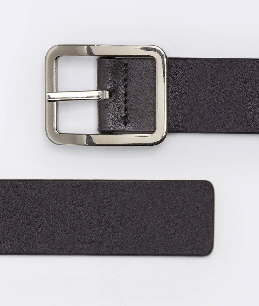 Bottega Veneta Reversible Belt in Black and Green Size ONE SIZE - 2 Thumbnail