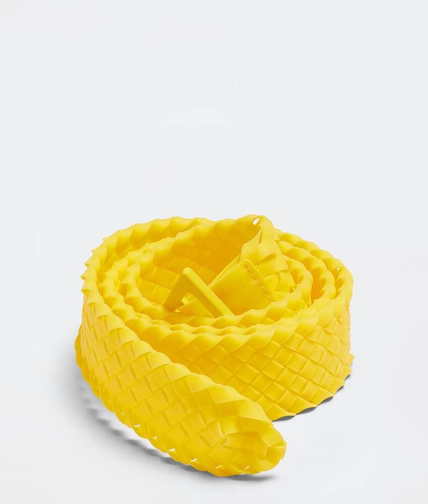Bottega Veneta Triangle Belt in Bright Yellow Size ONE SIZE - 2 Thumbnail