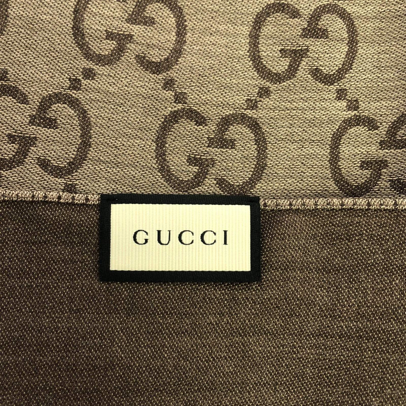 Gucci Gucci Stall Wool Brown Size ONE SIZE - 4 Thumbnail