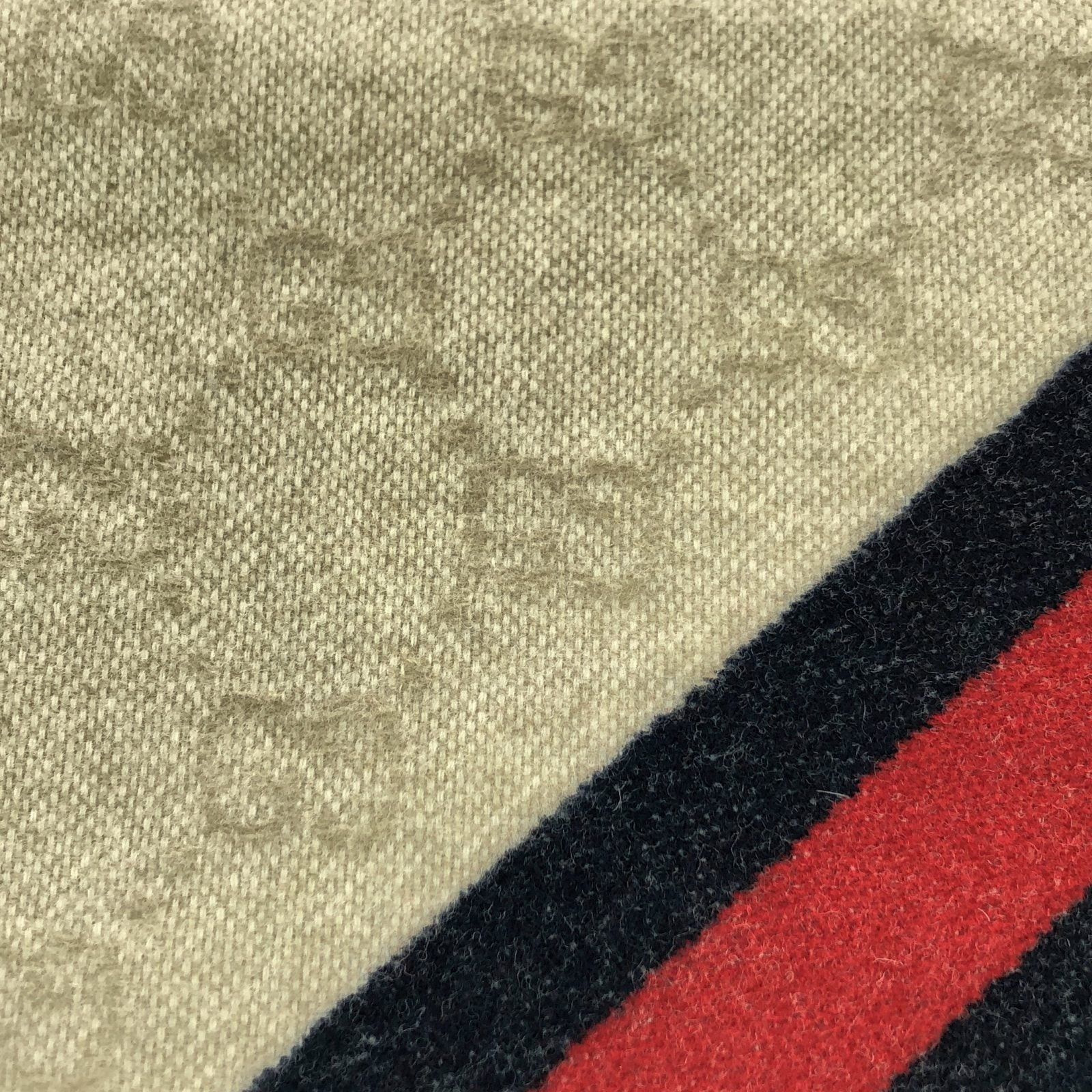 Gucci Gucci Scarf Wool Beige Size ONE SIZE - 6 Thumbnail