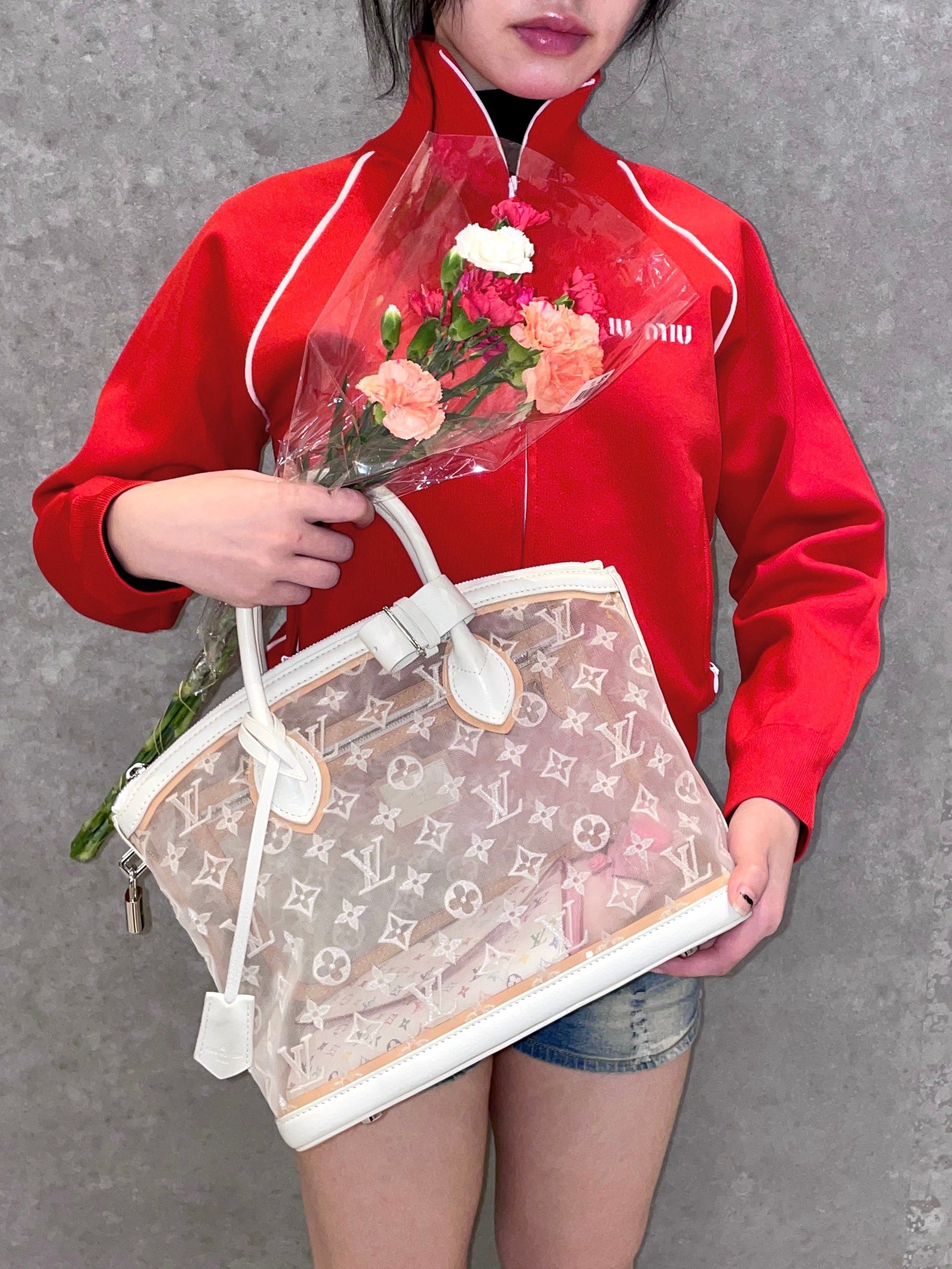 Louis Vuitton Louis Vuitton Monogram Transparence Lockit M40699/2012 Ss Size ONE SIZE - 3 Thumbnail