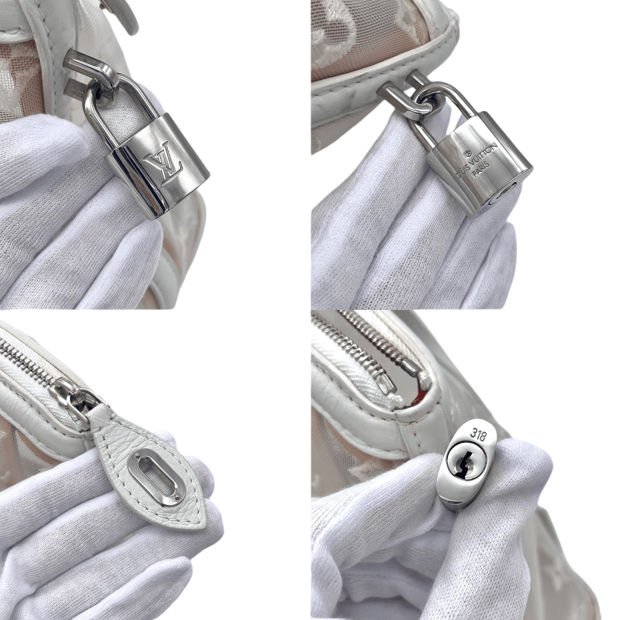 Louis Vuitton Louis Vuitton Monogram Transparence Lockit M40699/2012 Ss Size ONE SIZE - 11 Thumbnail