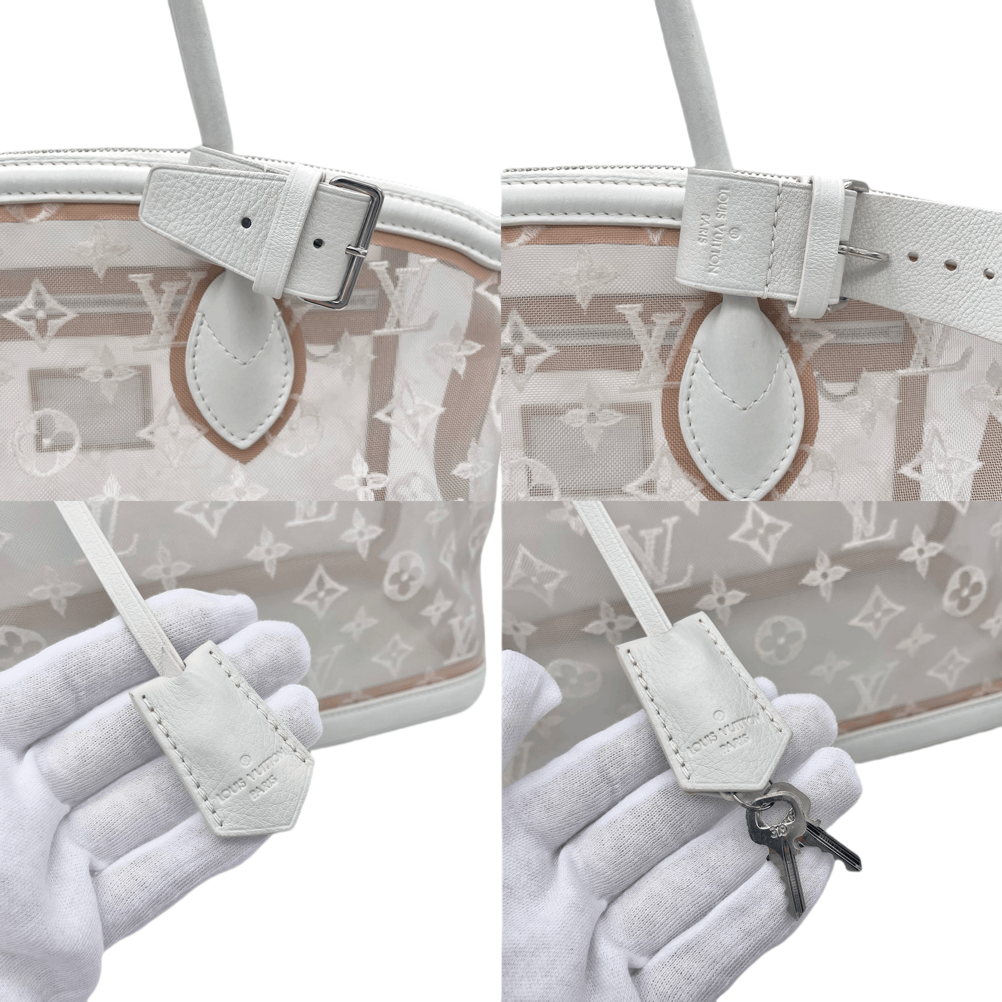 Louis Vuitton Louis Vuitton Monogram Transparence Lockit M40699/2012 Ss Size ONE SIZE - 8 Thumbnail