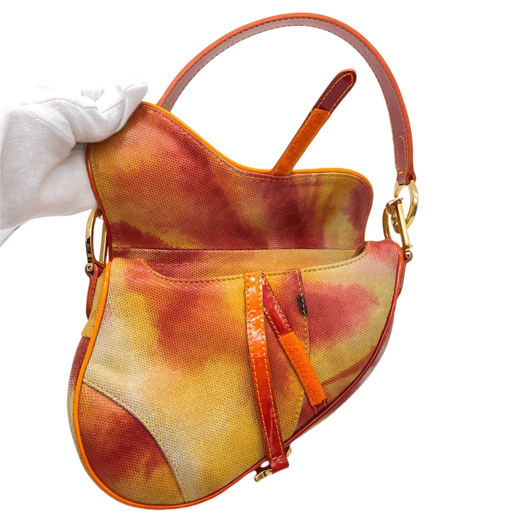 Dior Christian Dior Taidai Color Saddle Bag Pm Size ONE SIZE - 10 Thumbnail
