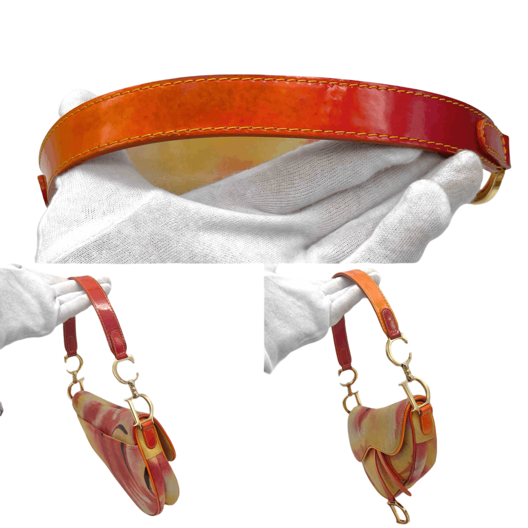 Dior Christian Dior Taidai Color Saddle Bag Pm Size ONE SIZE - 9 Thumbnail