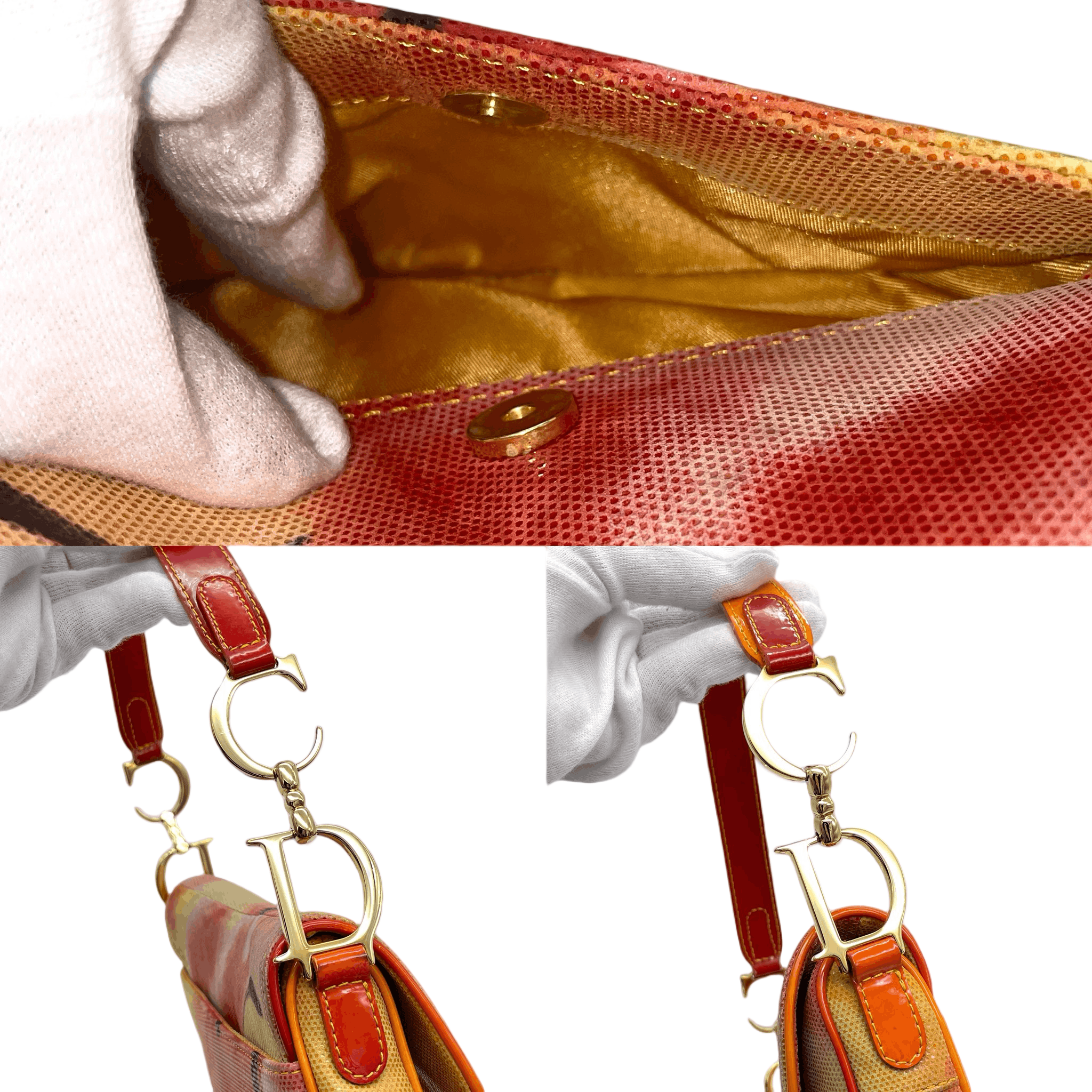 Dior Christian Dior Taidai Color Saddle Bag Pm Size ONE SIZE - 11 Thumbnail