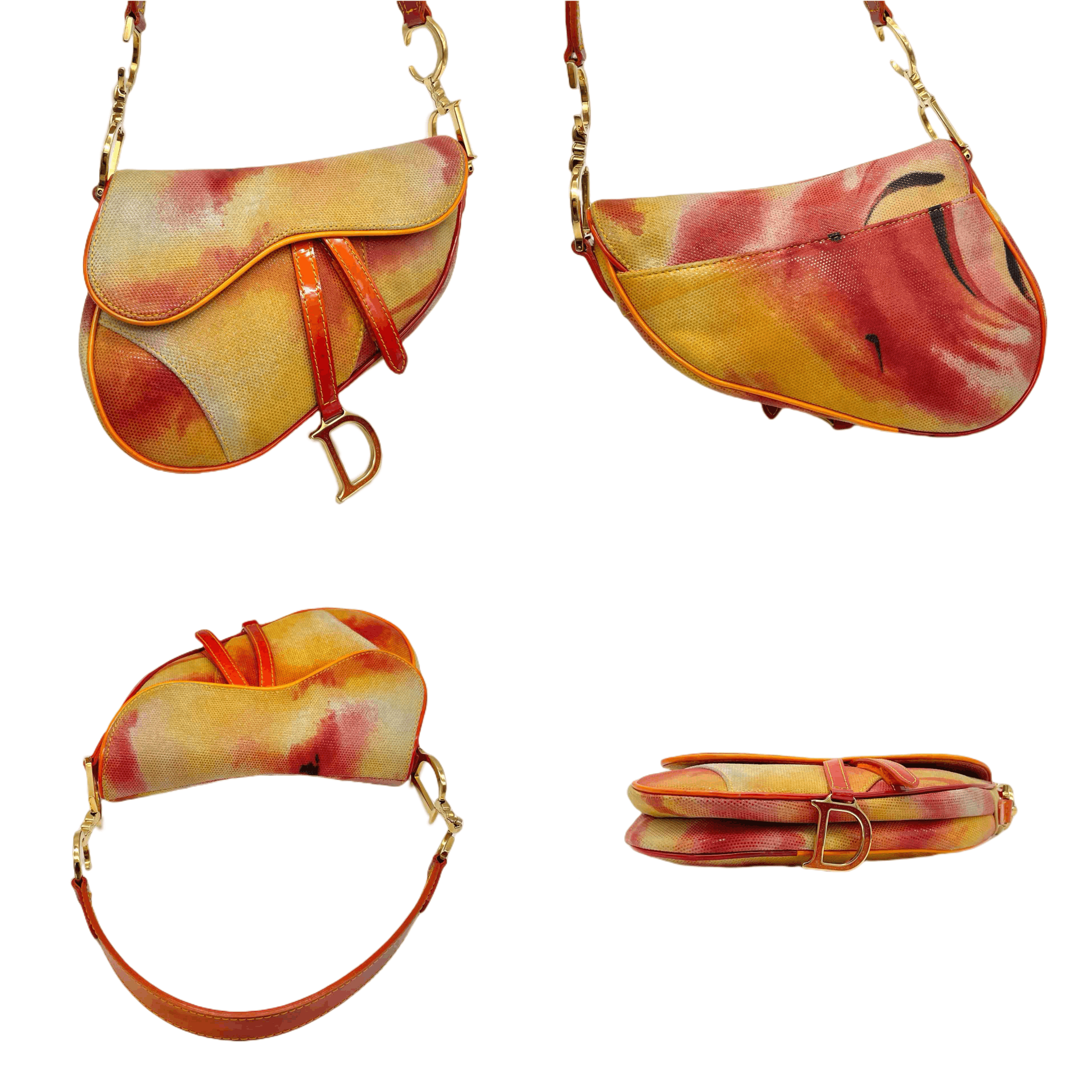 Dior Christian Dior Taidai Color Saddle Bag Pm Size ONE SIZE - 6 Thumbnail