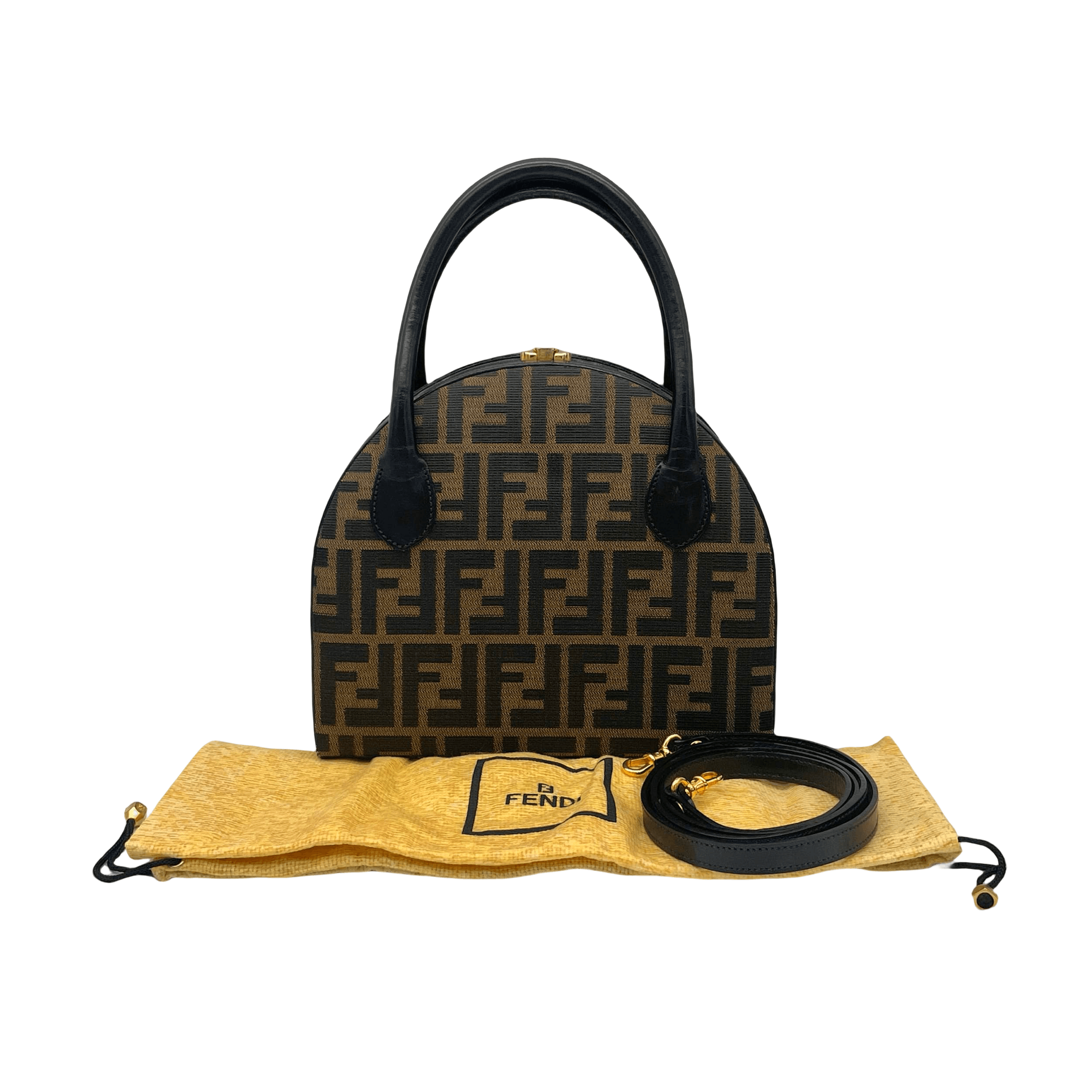 Fendi Fendi Zucca Vanity Bag With Strap Size ONE SIZE - 4 Thumbnail