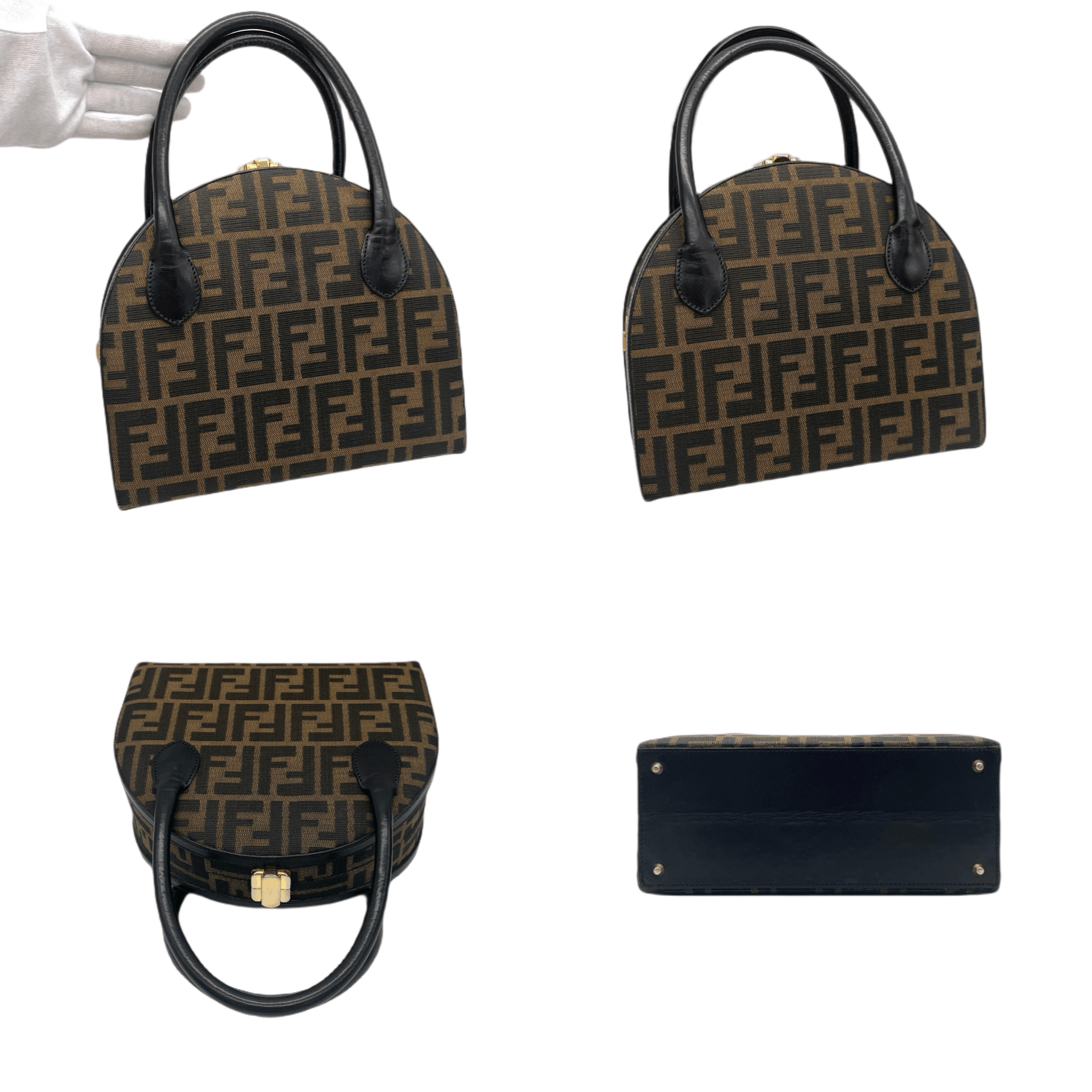 Fendi Fendi Zucca Vanity Bag With Strap Size ONE SIZE - 8 Thumbnail