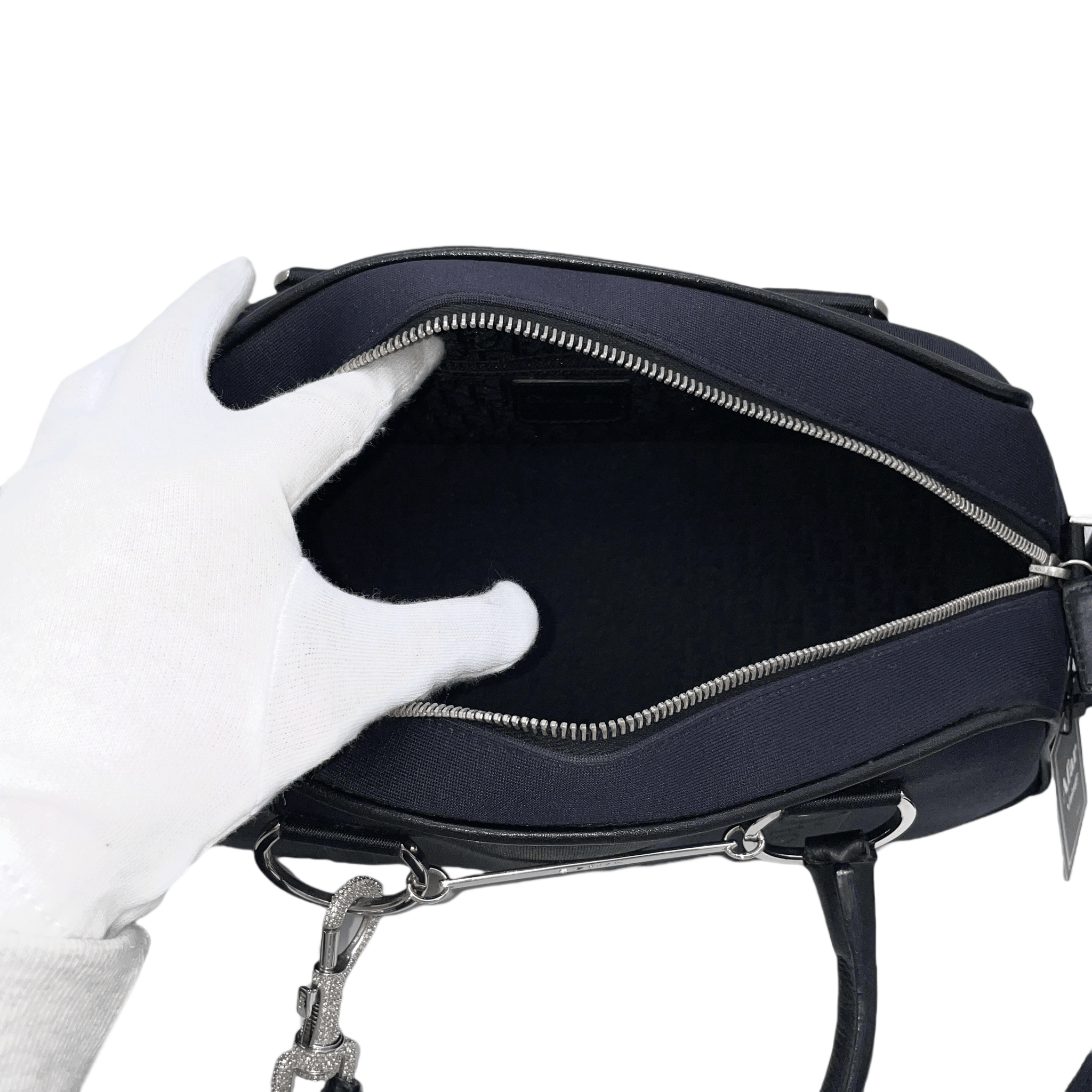 Dior Christian Dior Hardcore Linestone Boston Bag Size ONE SIZE - 13 Thumbnail