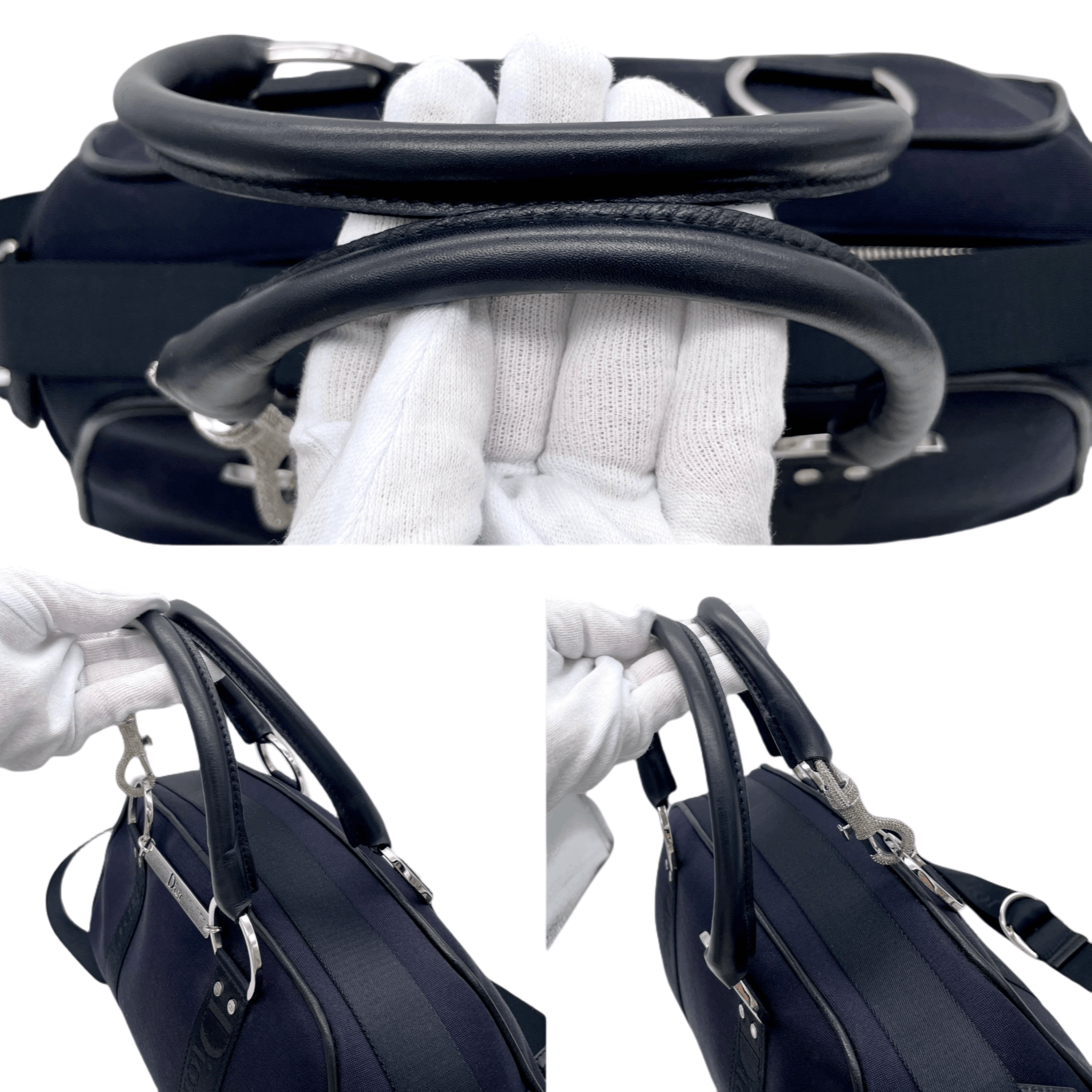 Dior Christian Dior Hardcore Linestone Boston Bag Size ONE SIZE - 10 Thumbnail